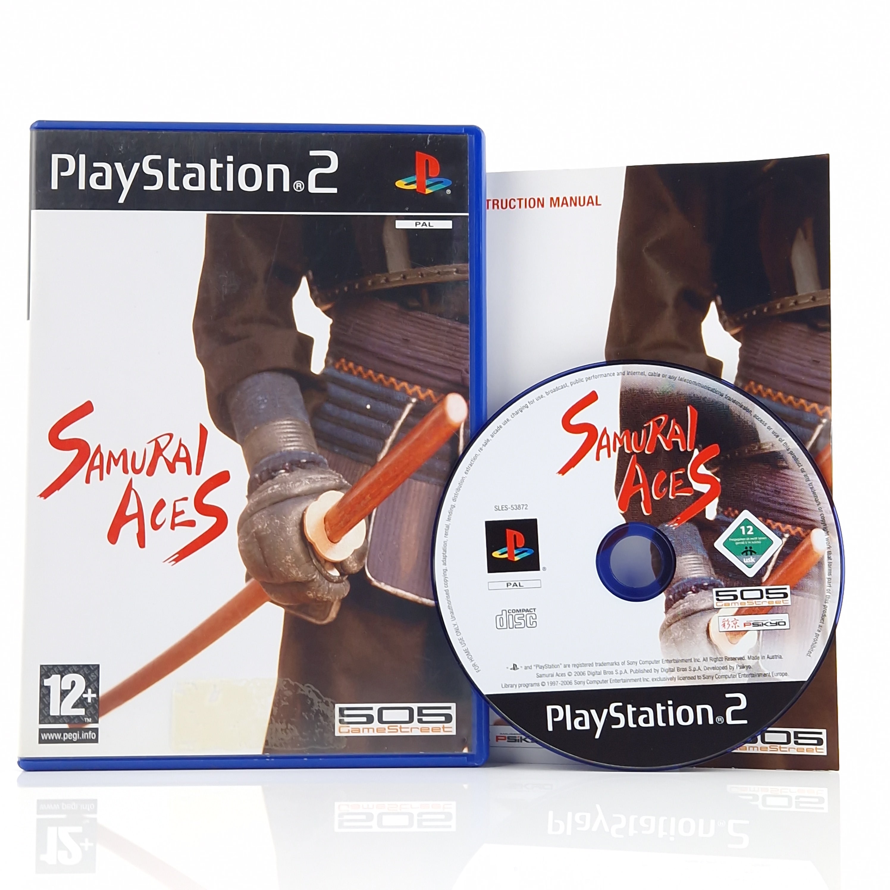Playstation 2 Spiel – Samurai Aces mit OVP PAL