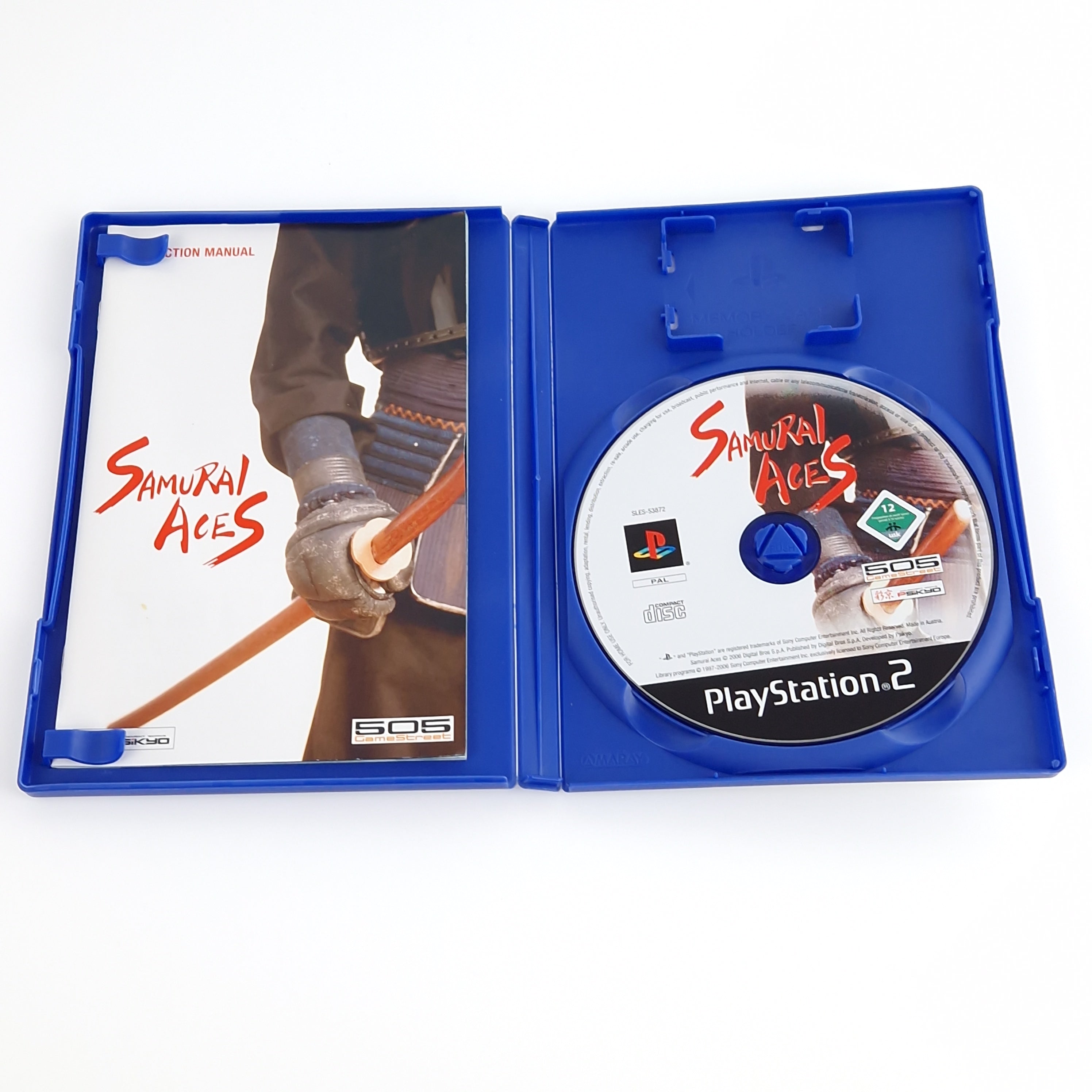 Playstation 2 Spiel – Samurai Aces mit OVP PAL