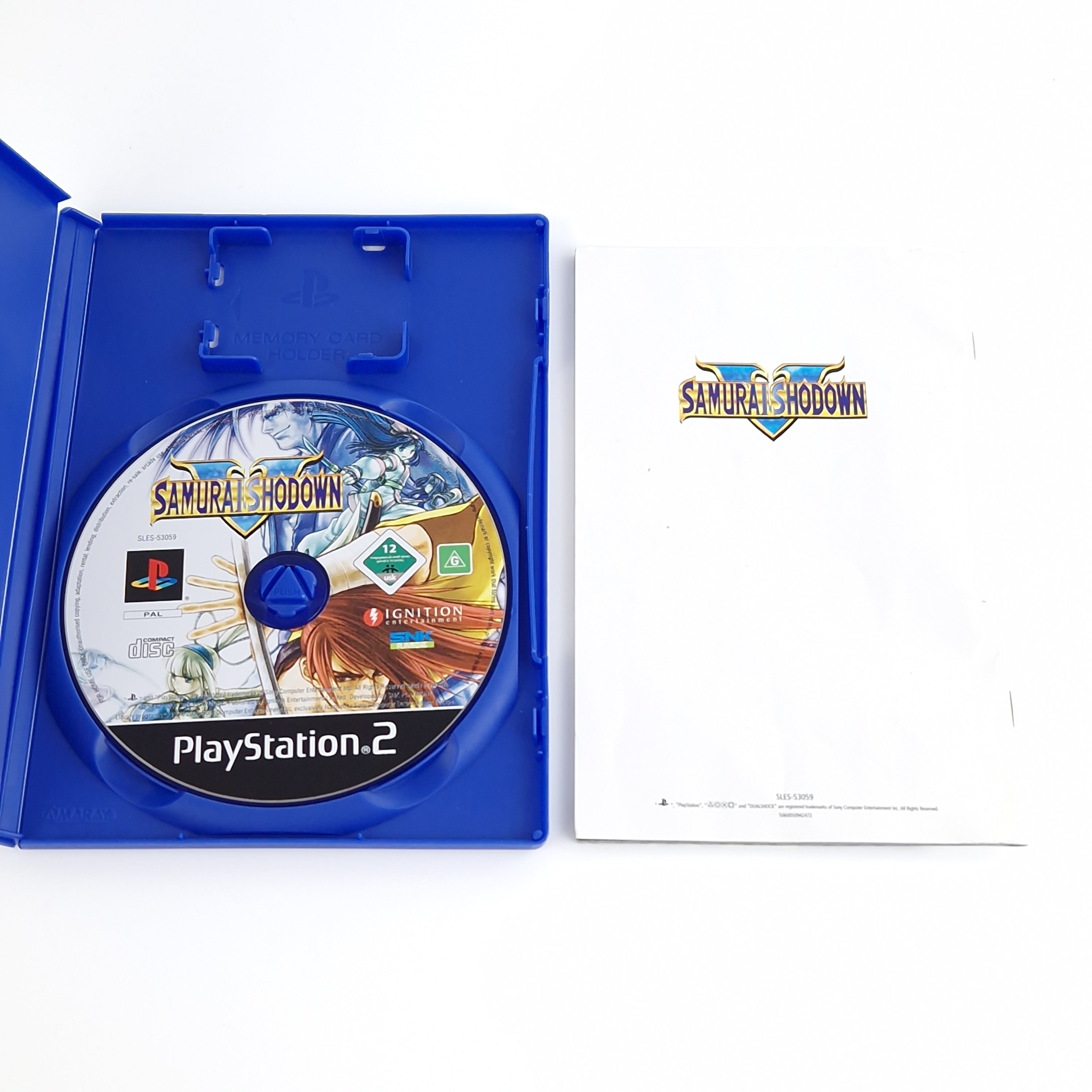 Playstation 2 Spiel – Samurai Showdown V OVP PAL