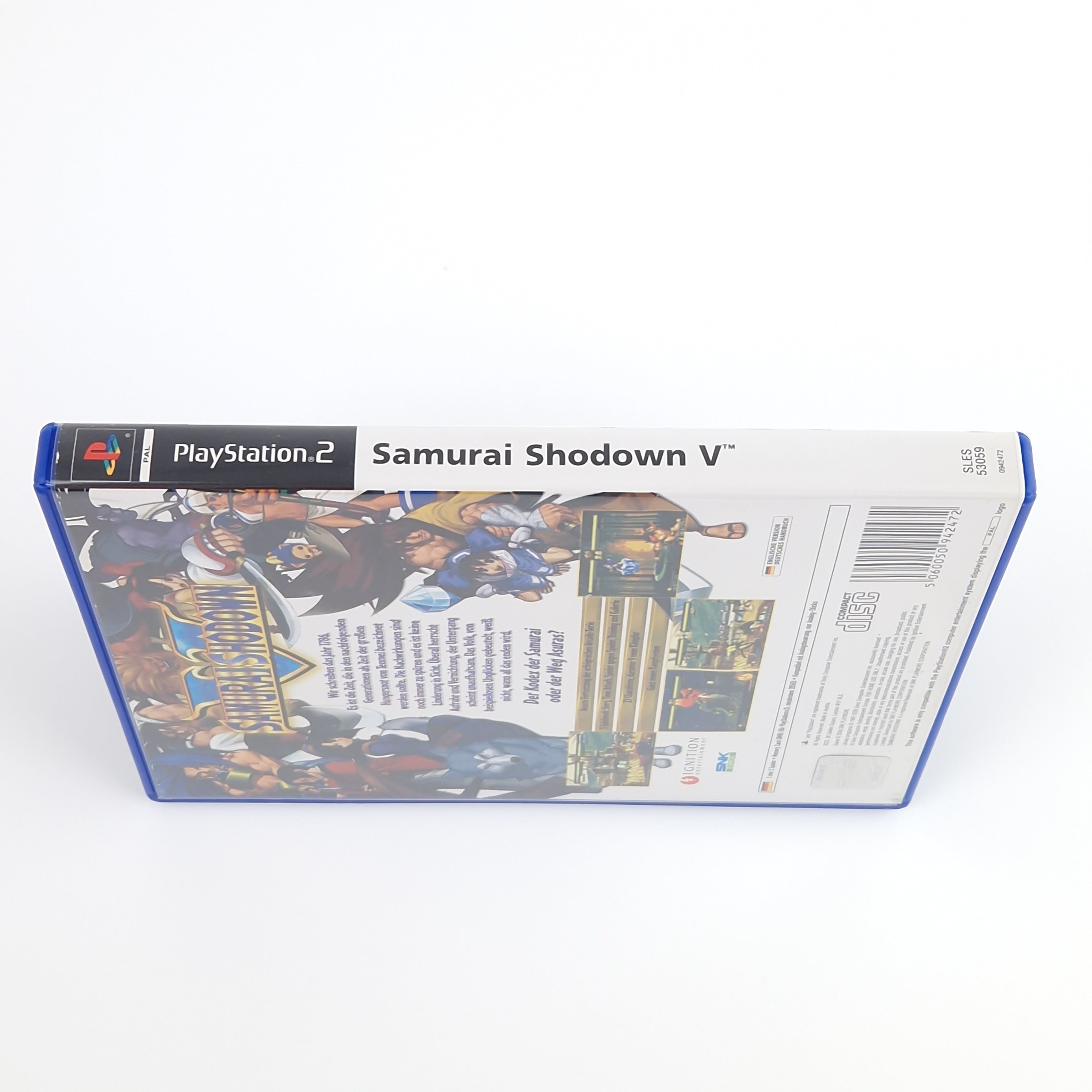 Playstation 2 Spiel – Samurai Showdown V OVP PAL