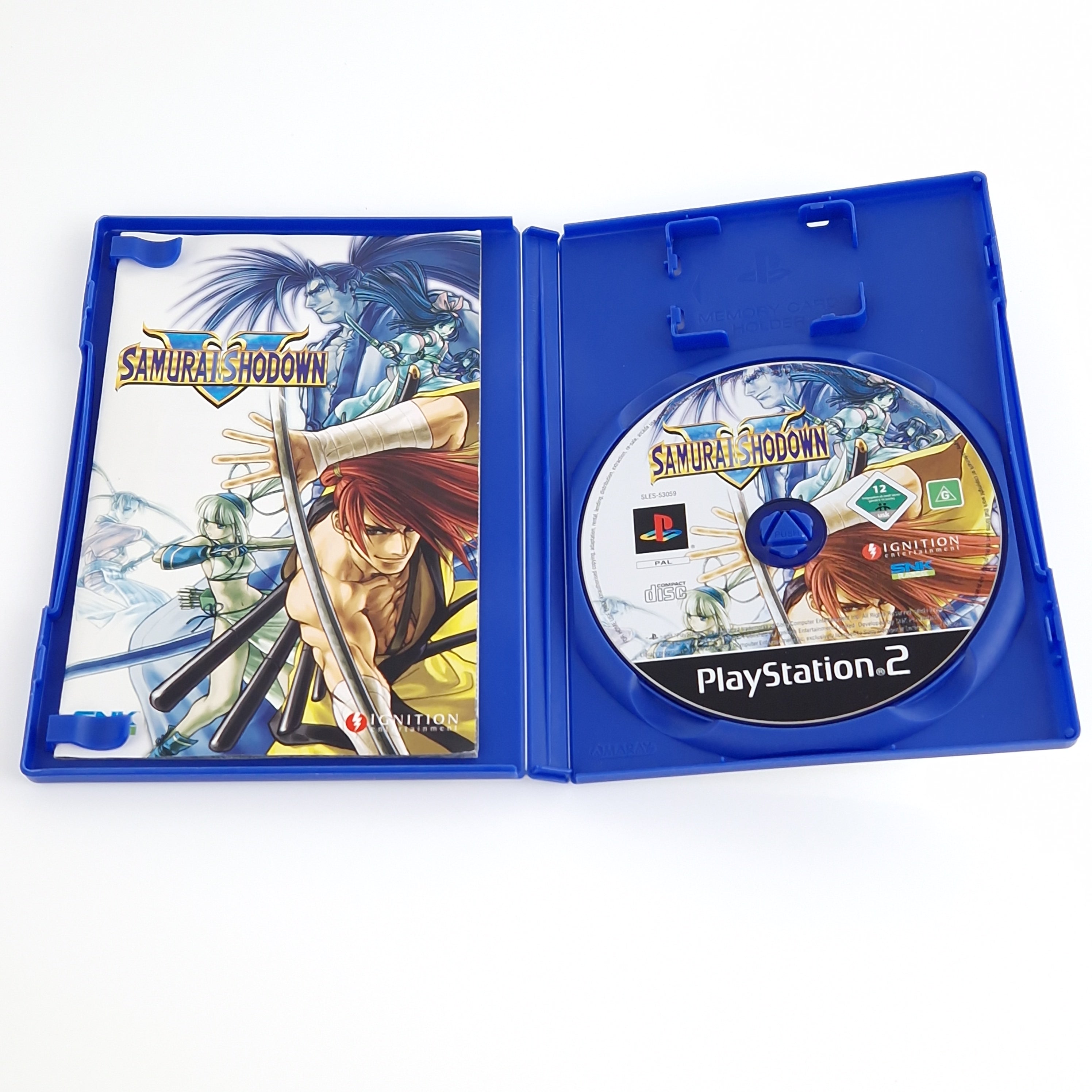 Playstation 2 Spiel – Samurai Showdown V OVP PAL
