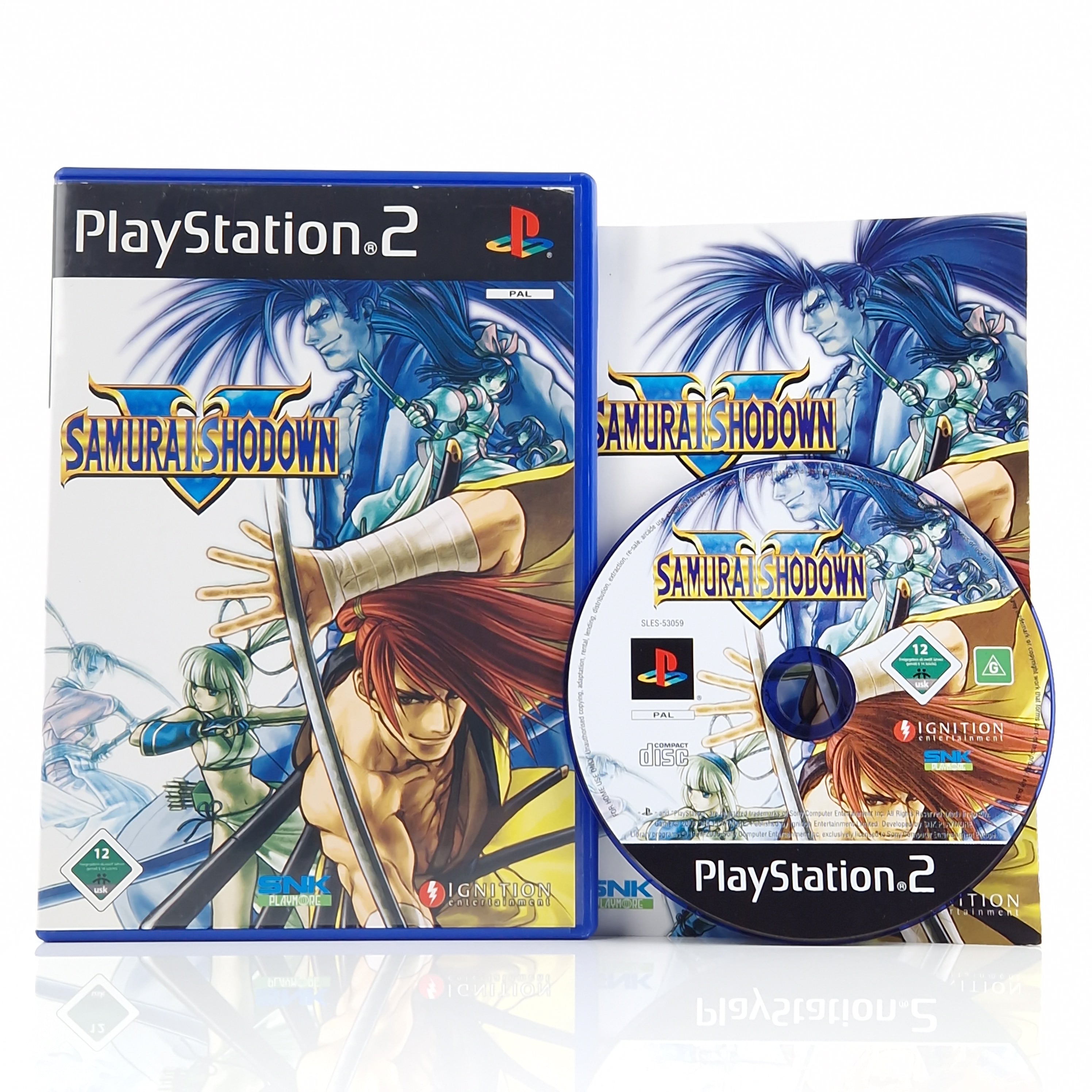Playstation 2 Spiel – Samurai Showdown V OVP PAL