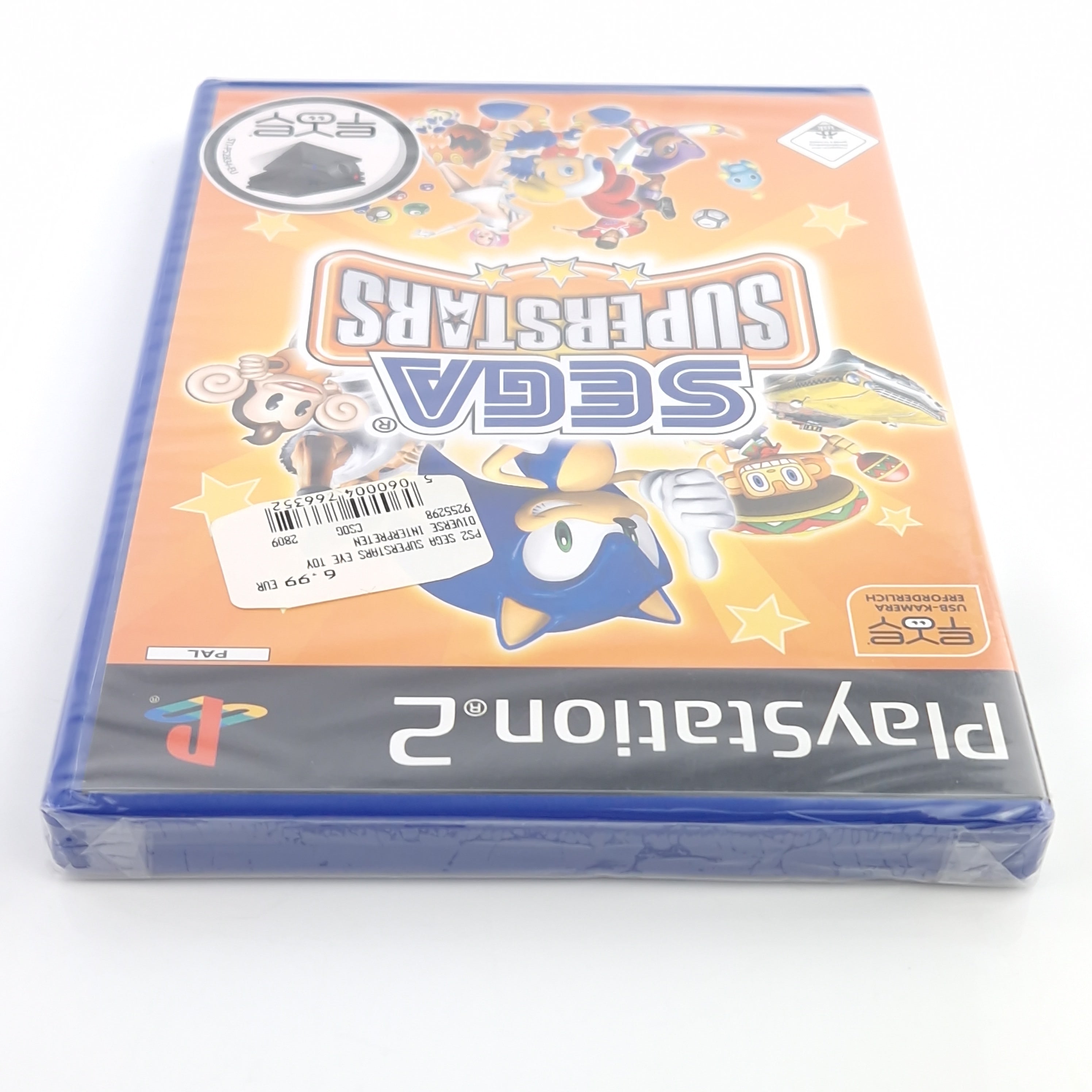 Playstation 2 Spiel – Sega Superstars Neu Resealed PAL