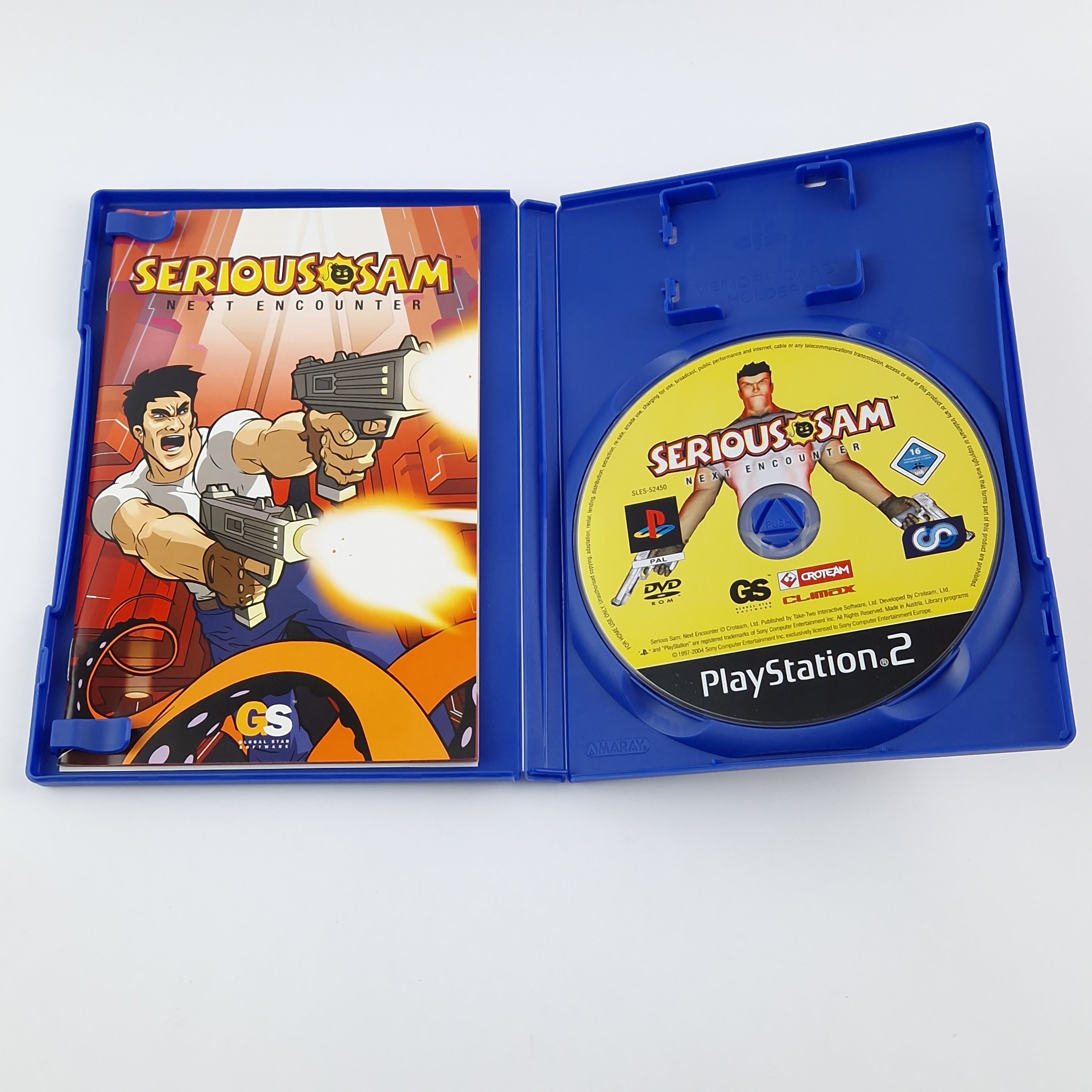 Playstation 2 Spiel: Serious Sam Next Encounter - OVP Anleitung CD | PS2 PAL