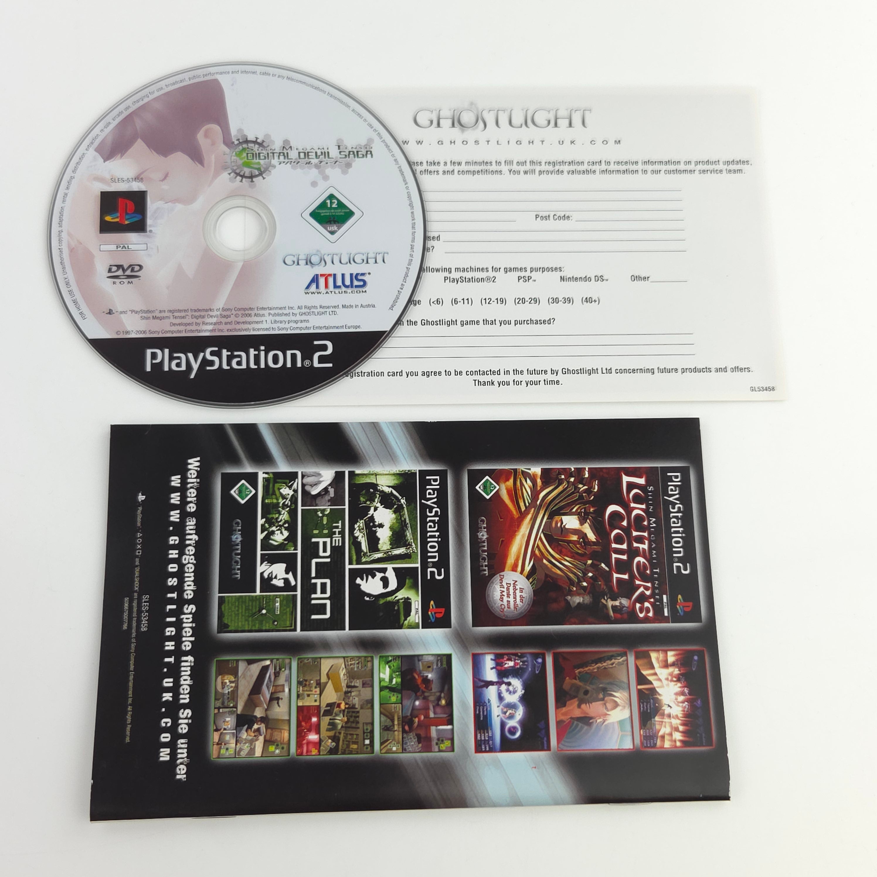 Playstation 2 Spiel – Digital Devil Saga (PS2 OVP PAL)