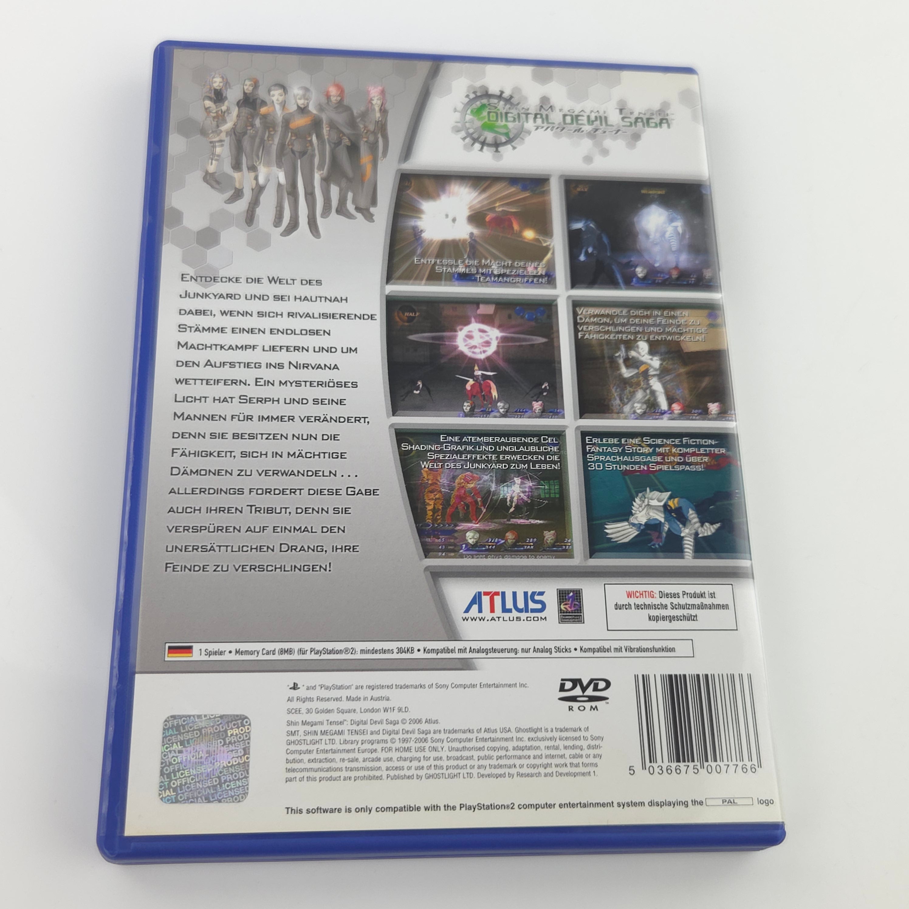 Playstation 2 Spiel – Digital Devil Saga (PS2 OVP PAL)