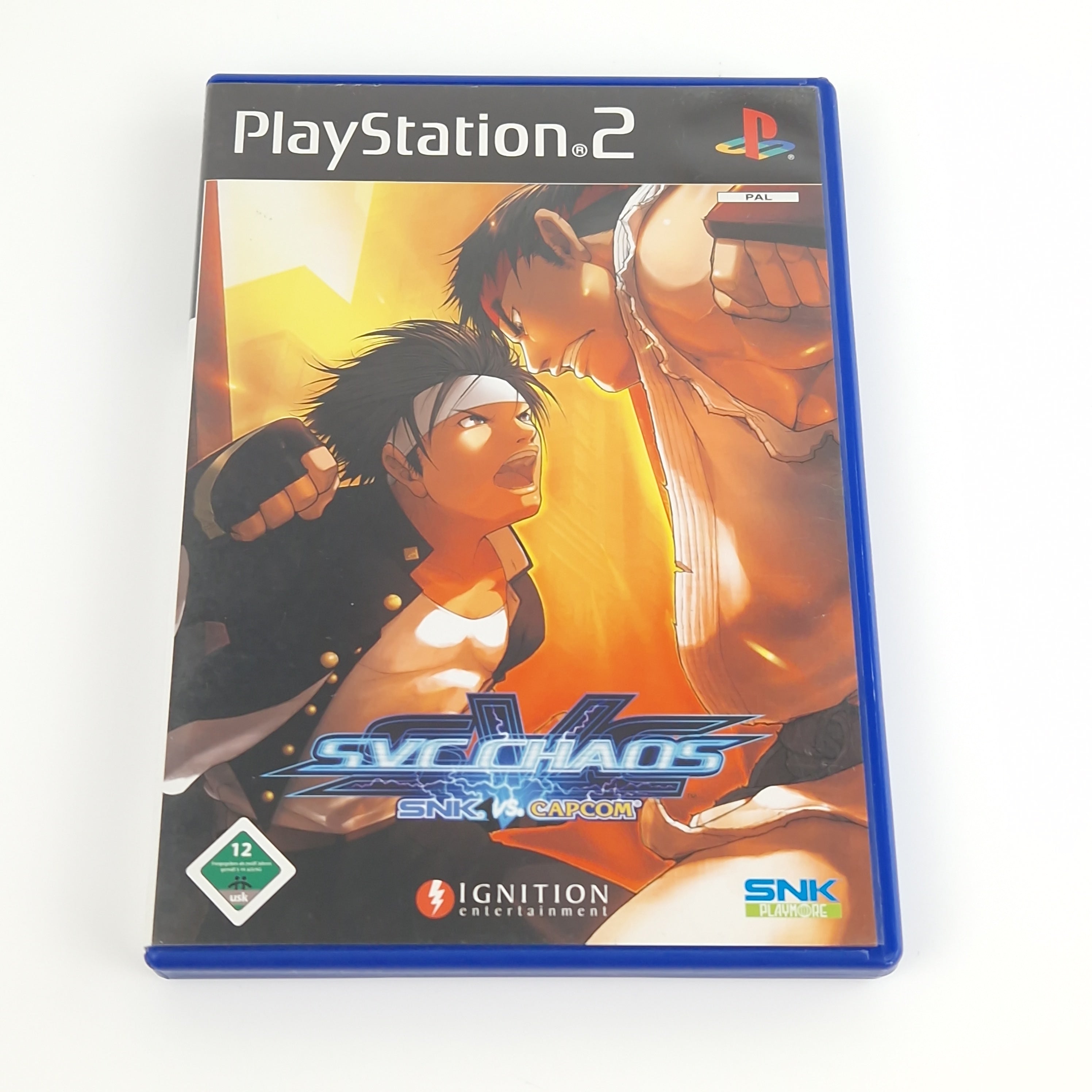 Playstation 2 Spiel – SNK vs Capcom SVC Chaos PS2 PAL OVP