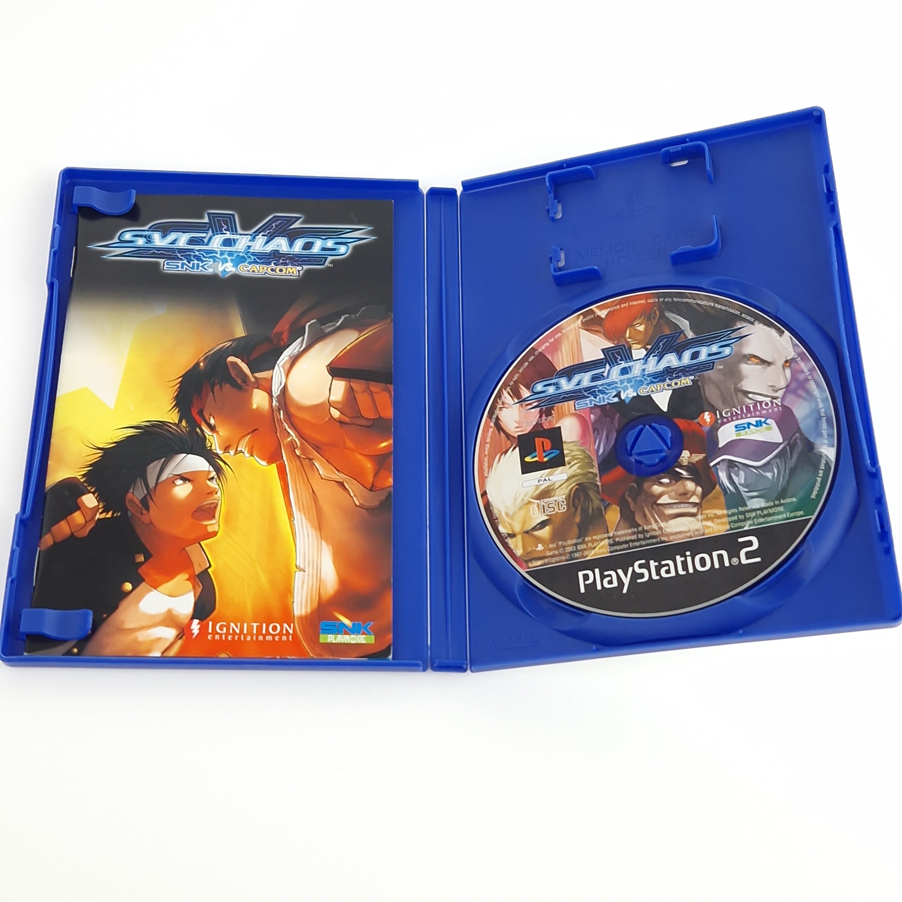 Playstation 2 Spiel – SNK vs Capcom SVC Chaos PS2 PAL OVP