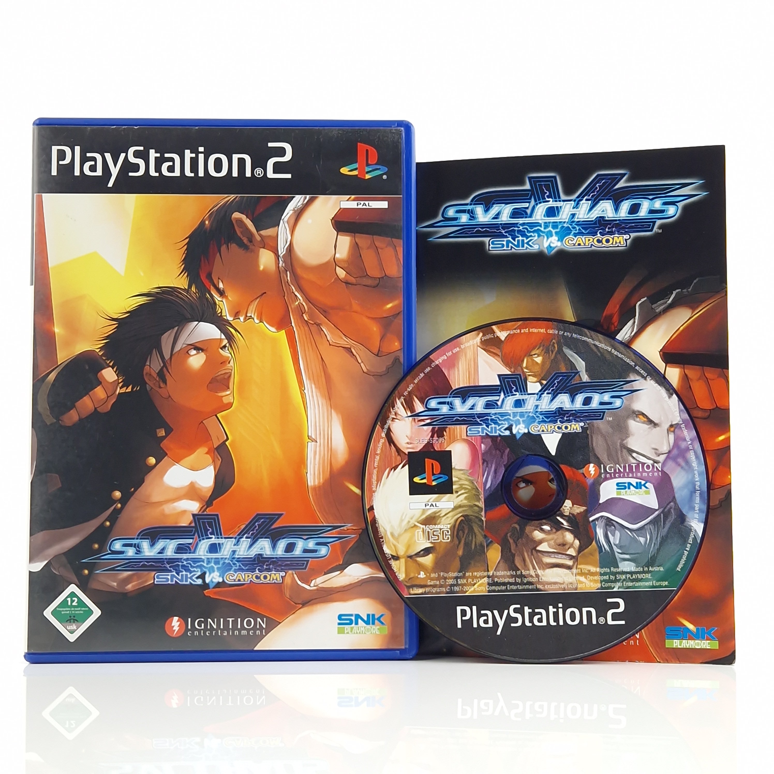Playstation 2 Spiel – SNK vs Capcom SVC Chaos PS2 PAL OVP