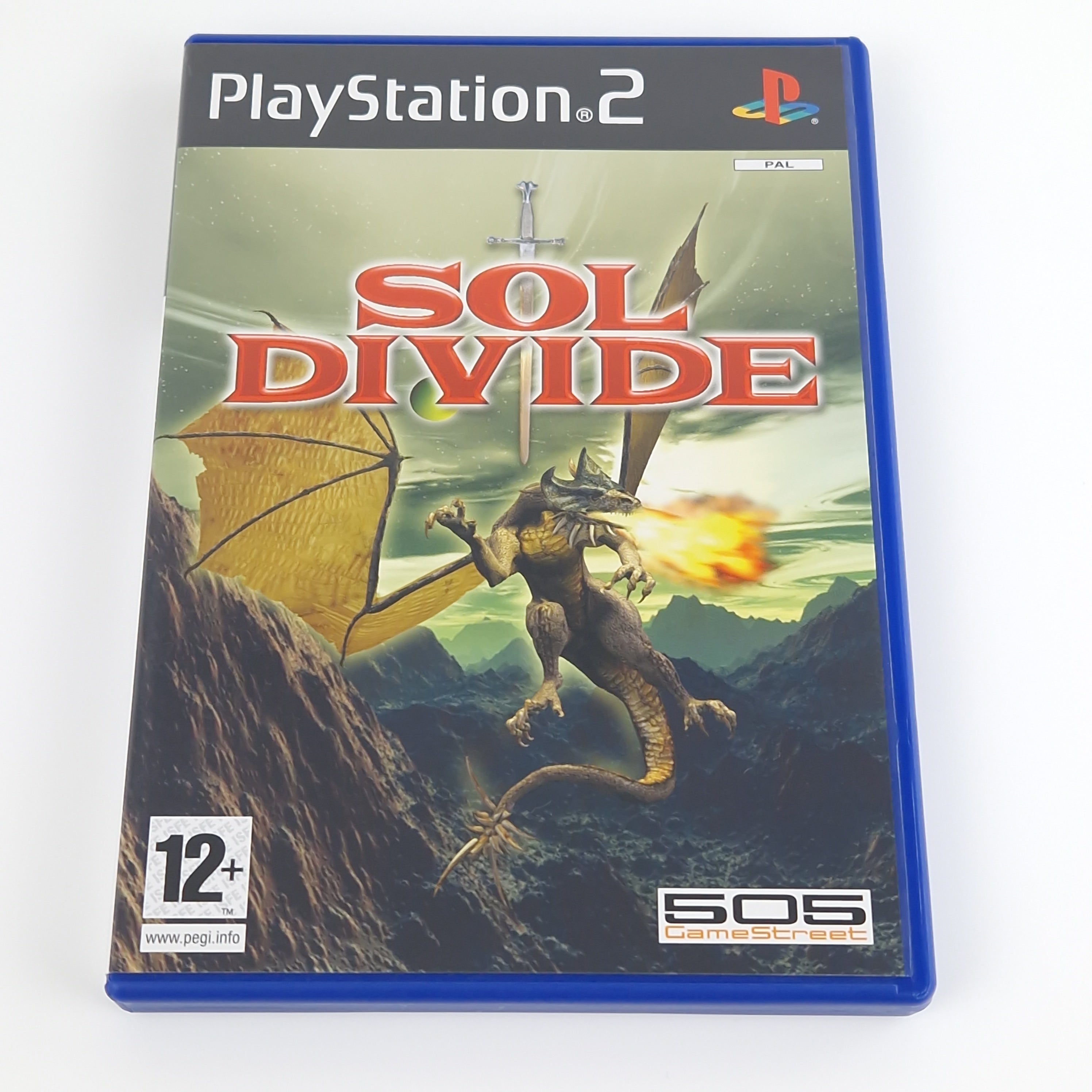 Playstation 2 Spiel – Sol Divide OVP PAL