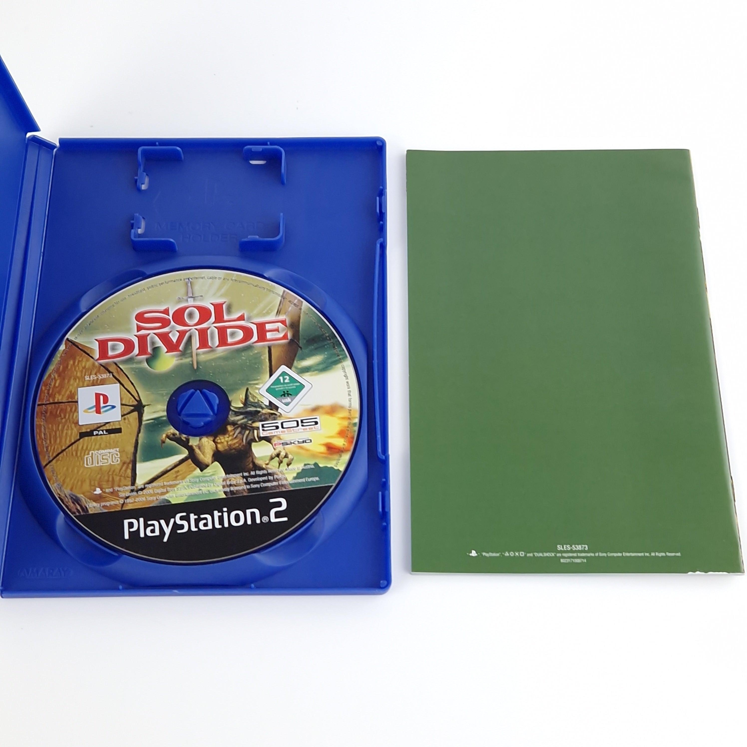 Playstation 2 Spiel – Sol Divide OVP PAL