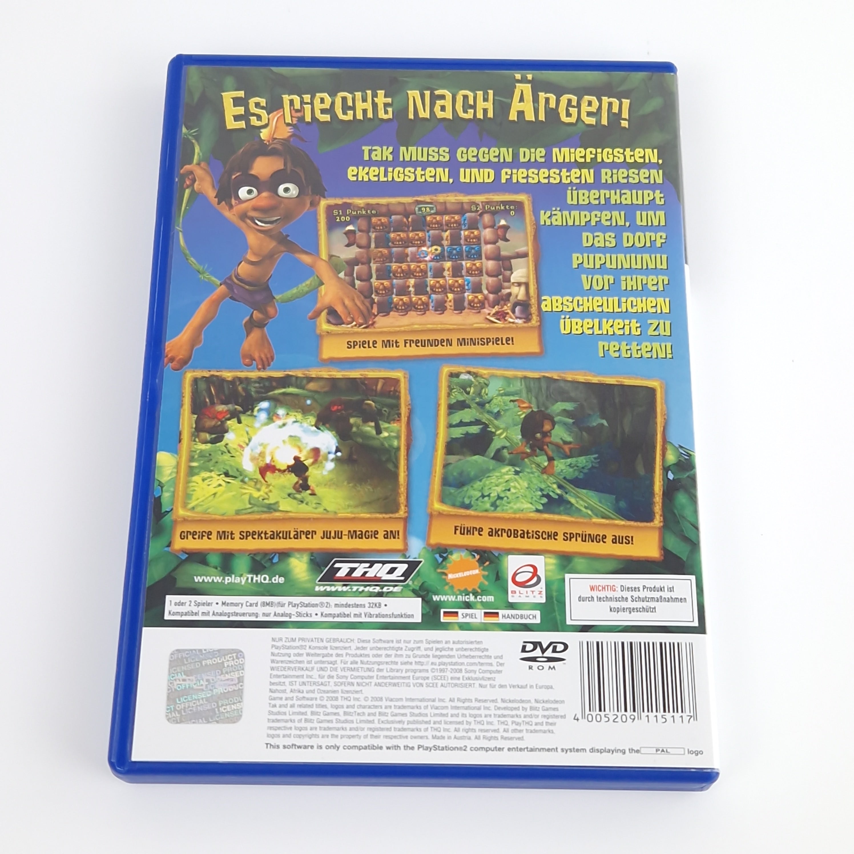 Playstation 2 Spiel – Tak Das Geheimnis (minimalen Gebrauchsspuren)