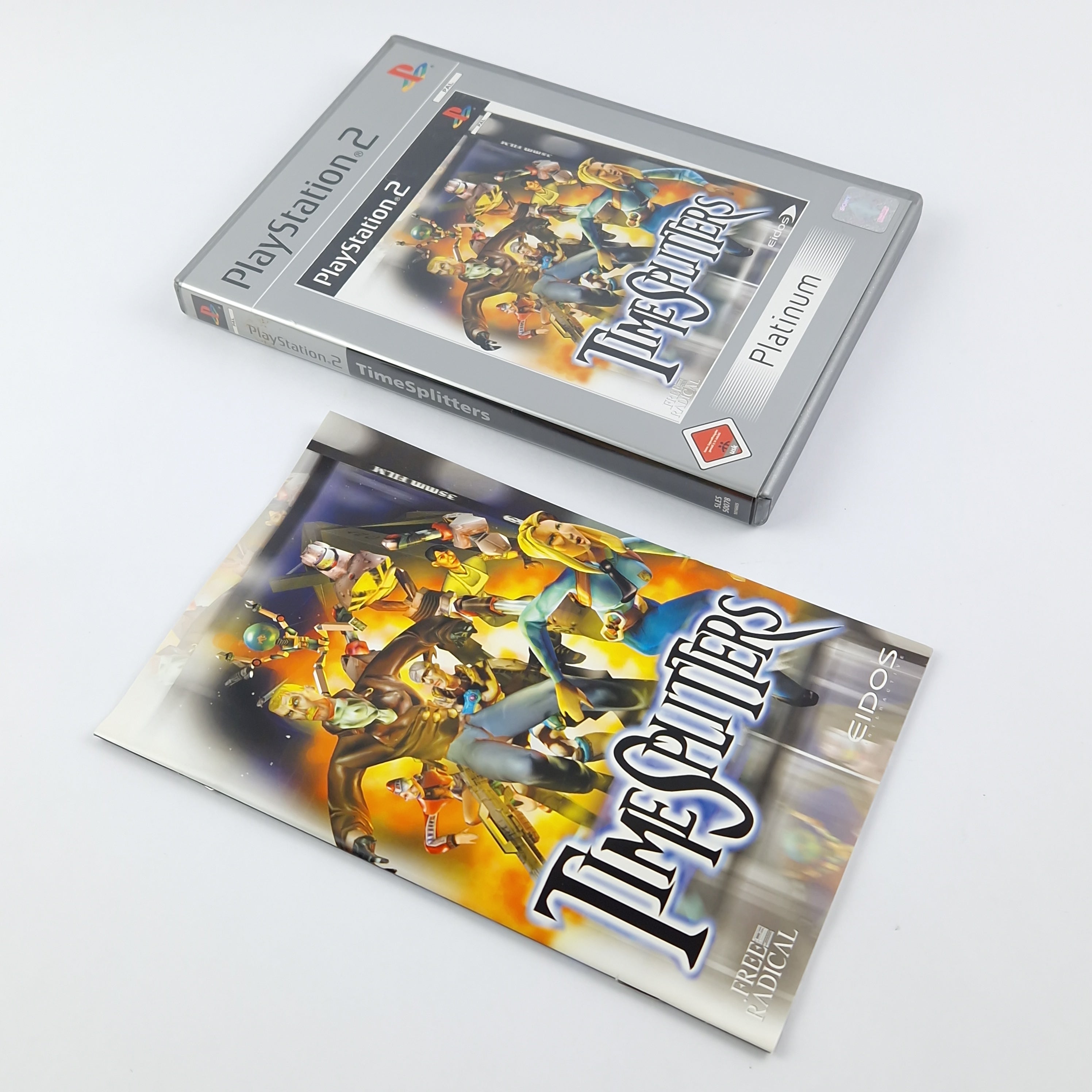 Playstation 2 Spiel – Time Splitters Platinum OVP USK18