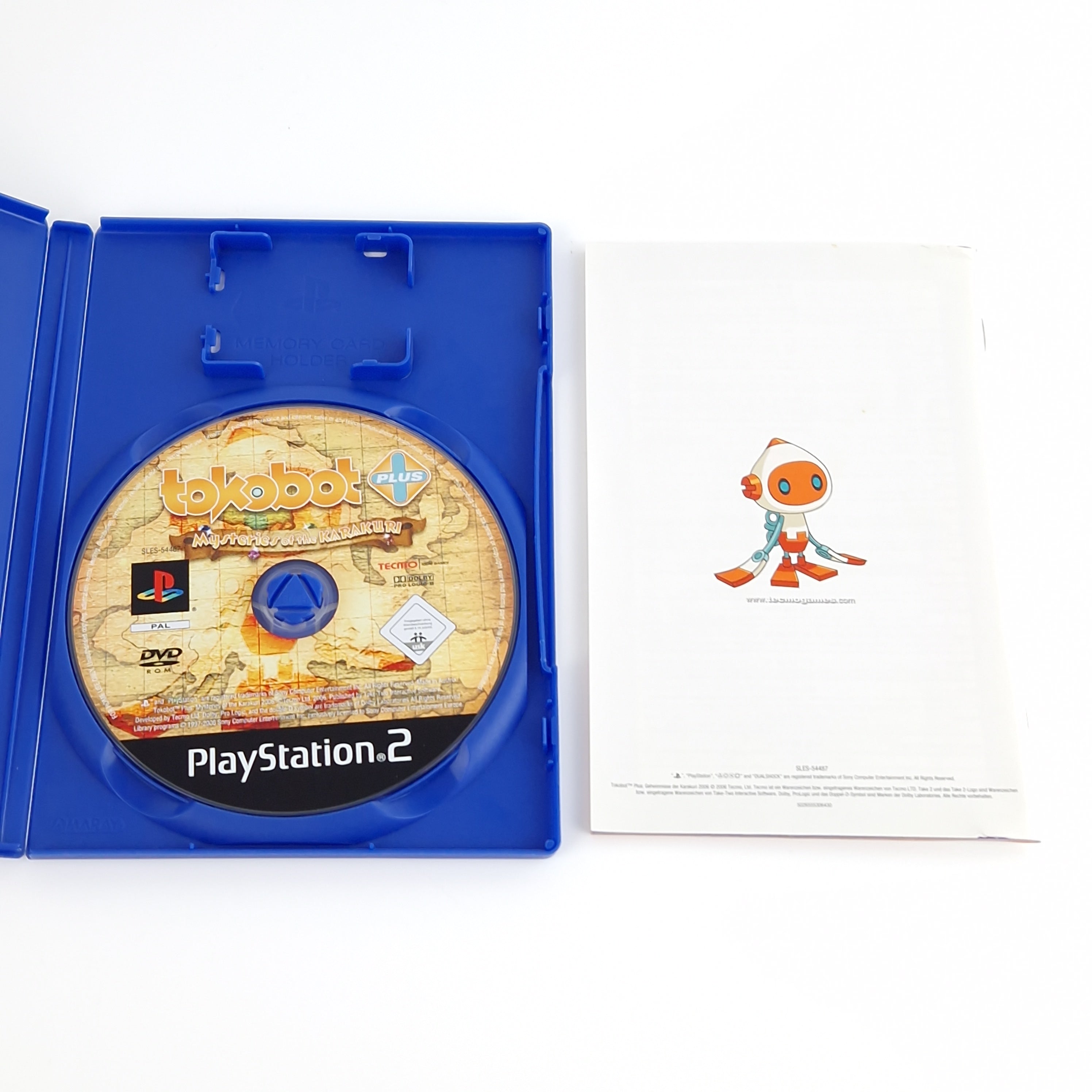 Playstation 2 Spiel – Tokobot Plus Mysteries OVP PAL