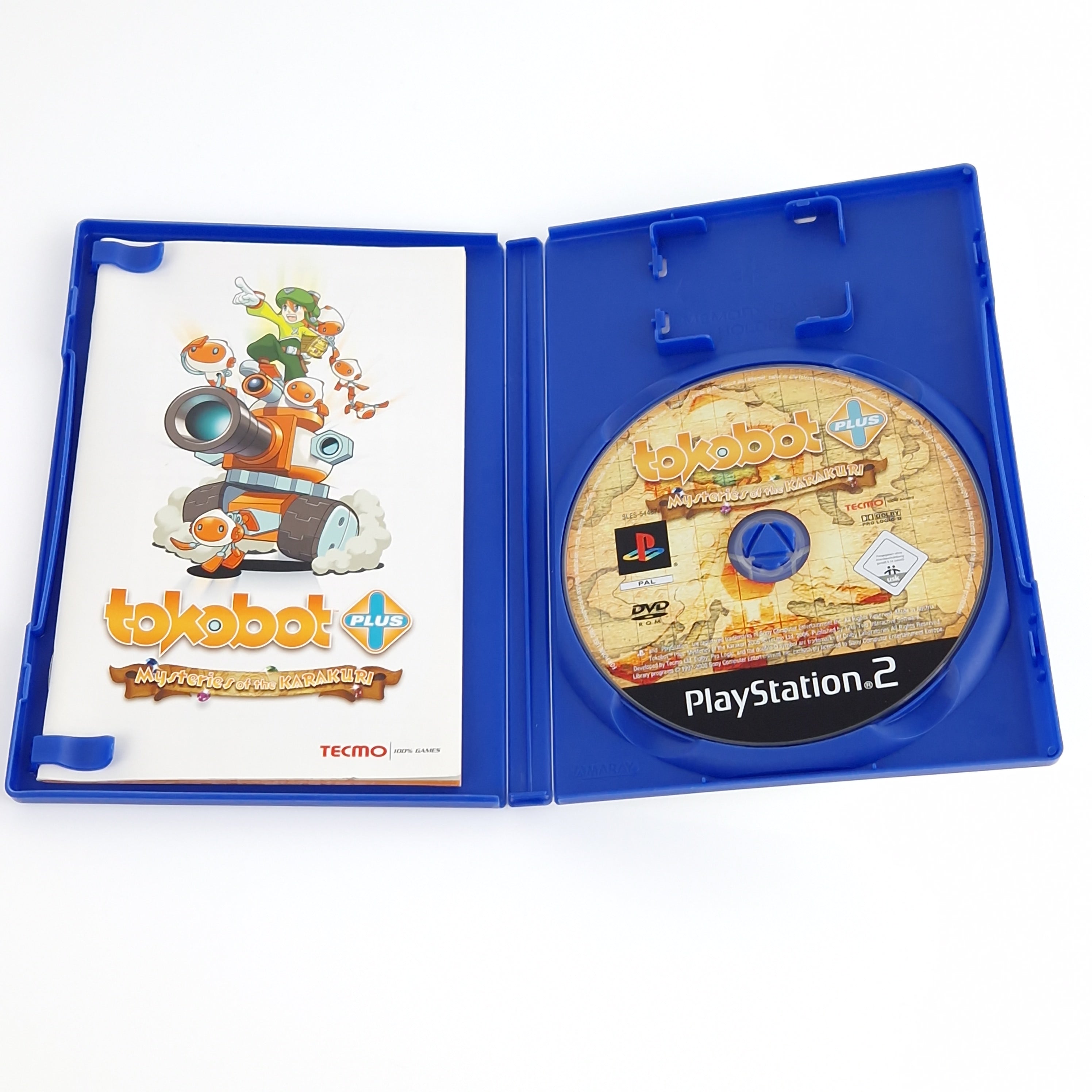 Playstation 2 Spiel – Tokobot Plus Mysteries OVP PAL