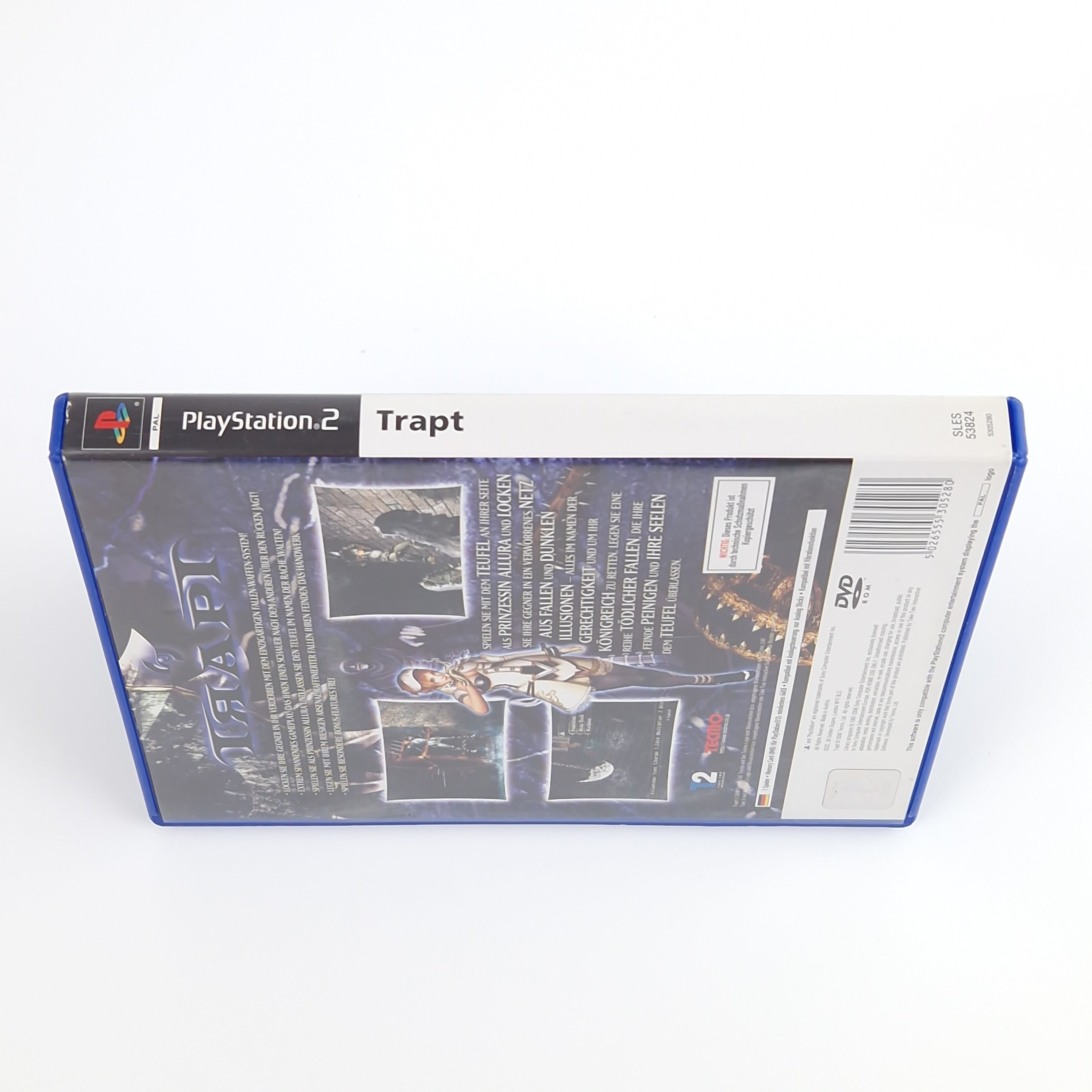 Playstation 2 Spiel – Trapt OVP Anleitung PAL