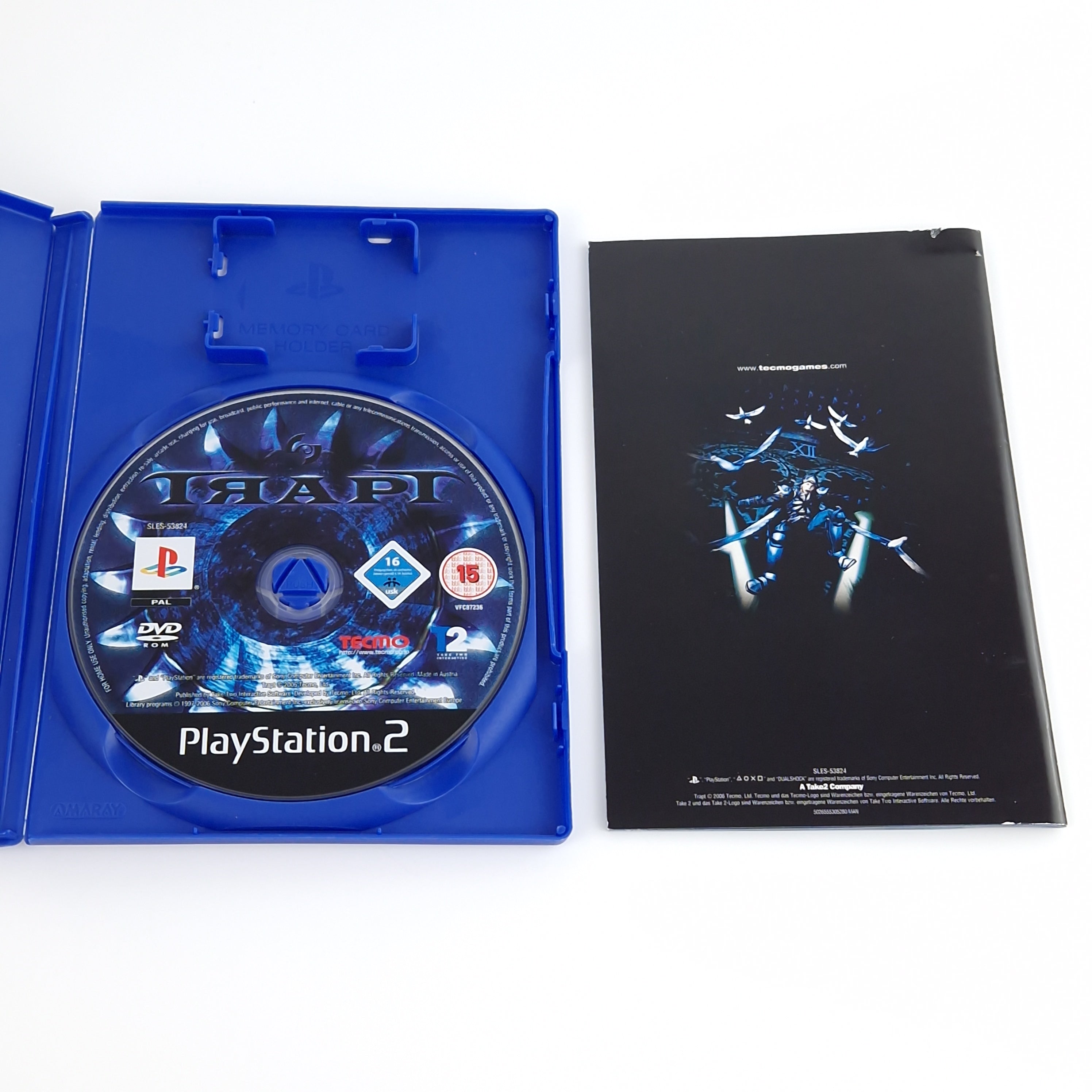 Playstation 2 Spiel – Trapt OVP Anleitung PAL