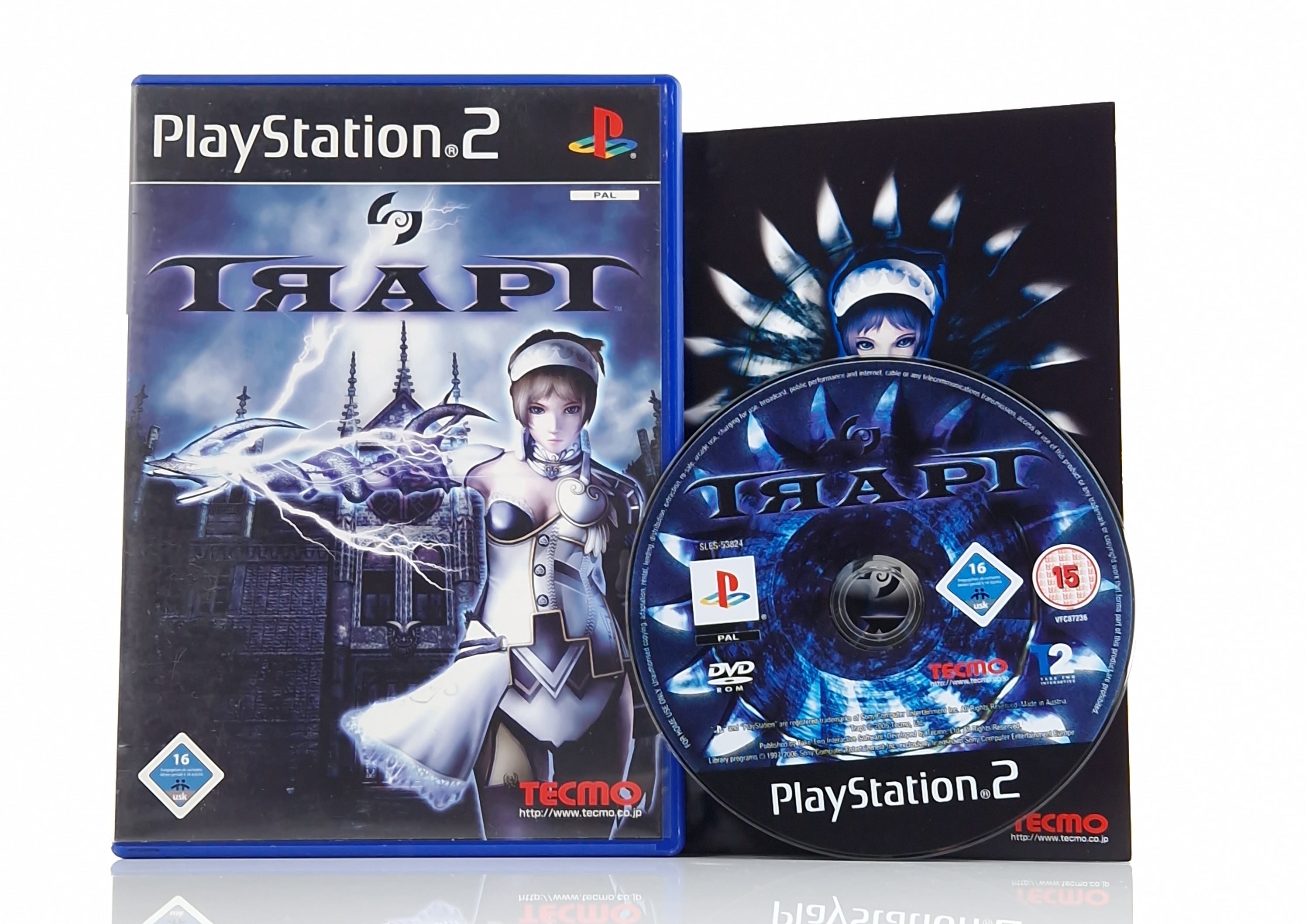 Playstation 2 Spiel – Trapt OVP Anleitung PAL