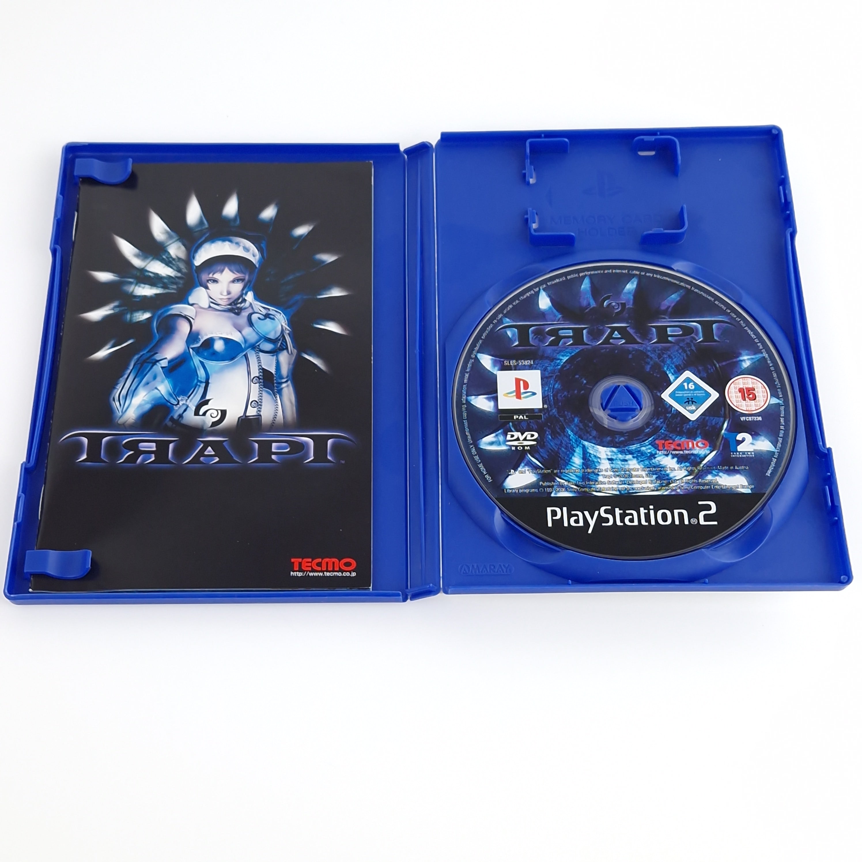Playstation 2 Spiel – Trapt OVP Anleitung PAL