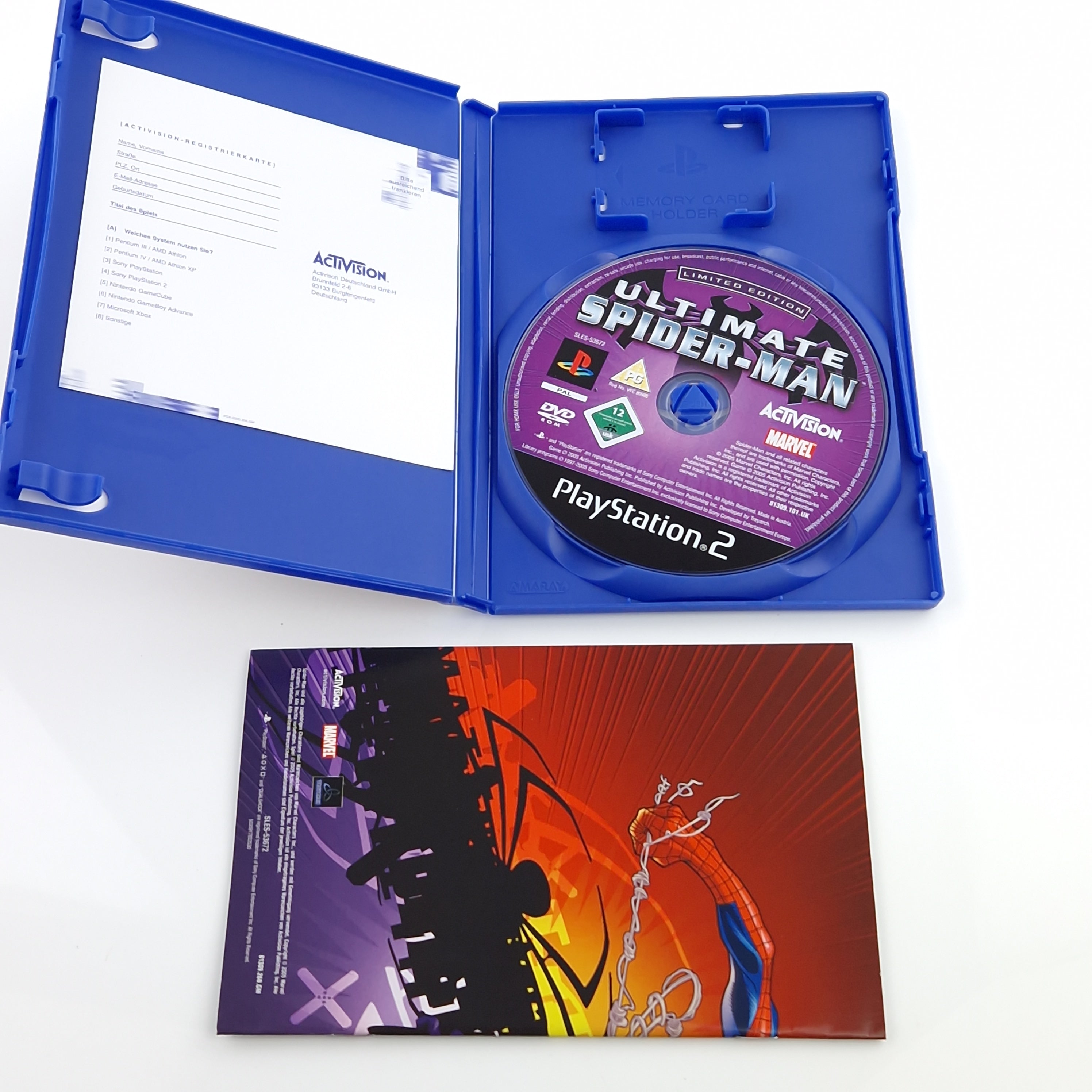 Playstation 2 Spiel – Ultimate Spider-Man Limited Edition PAL