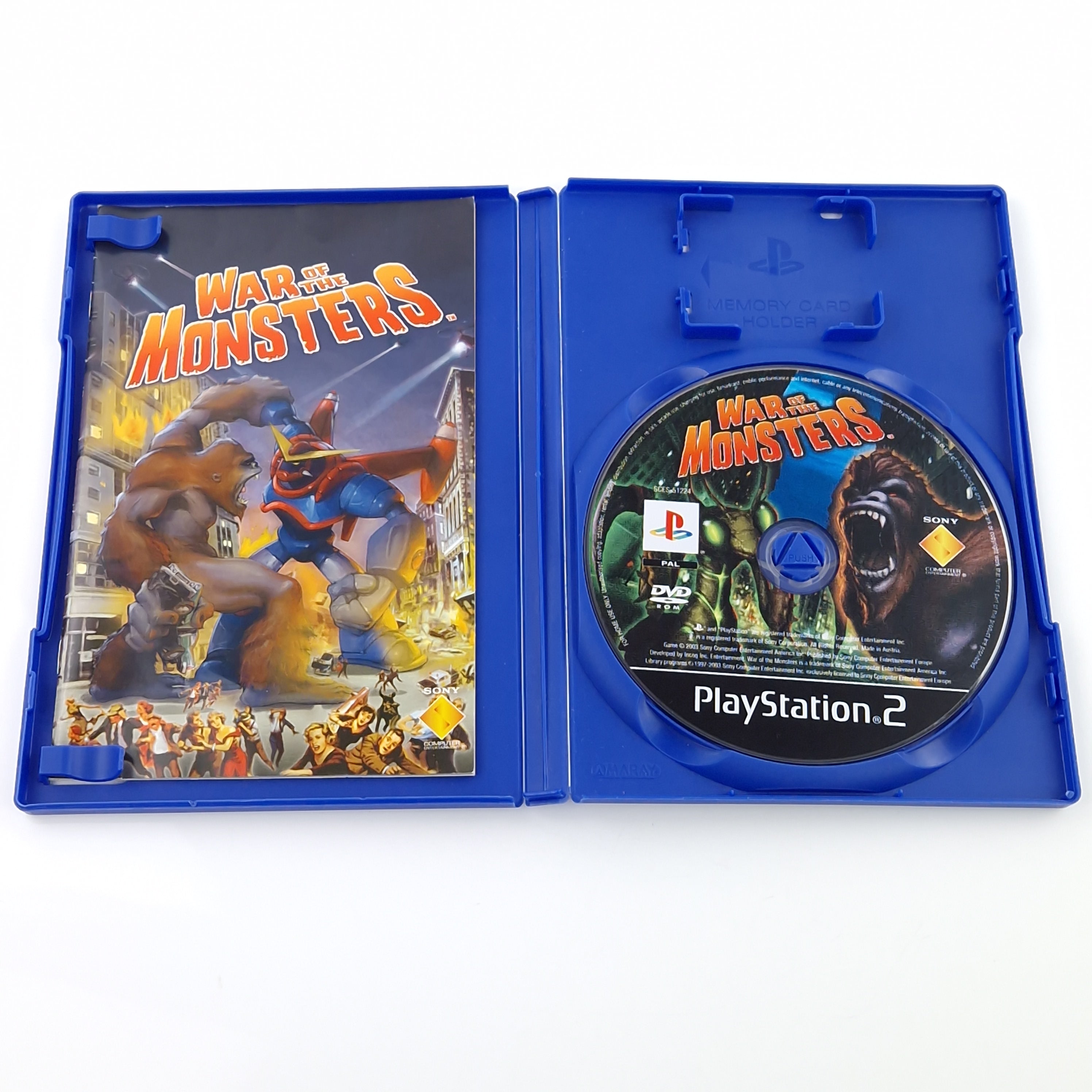 Playstation 2 Spiel – War of the Monsters (PS2 PAL OVP)