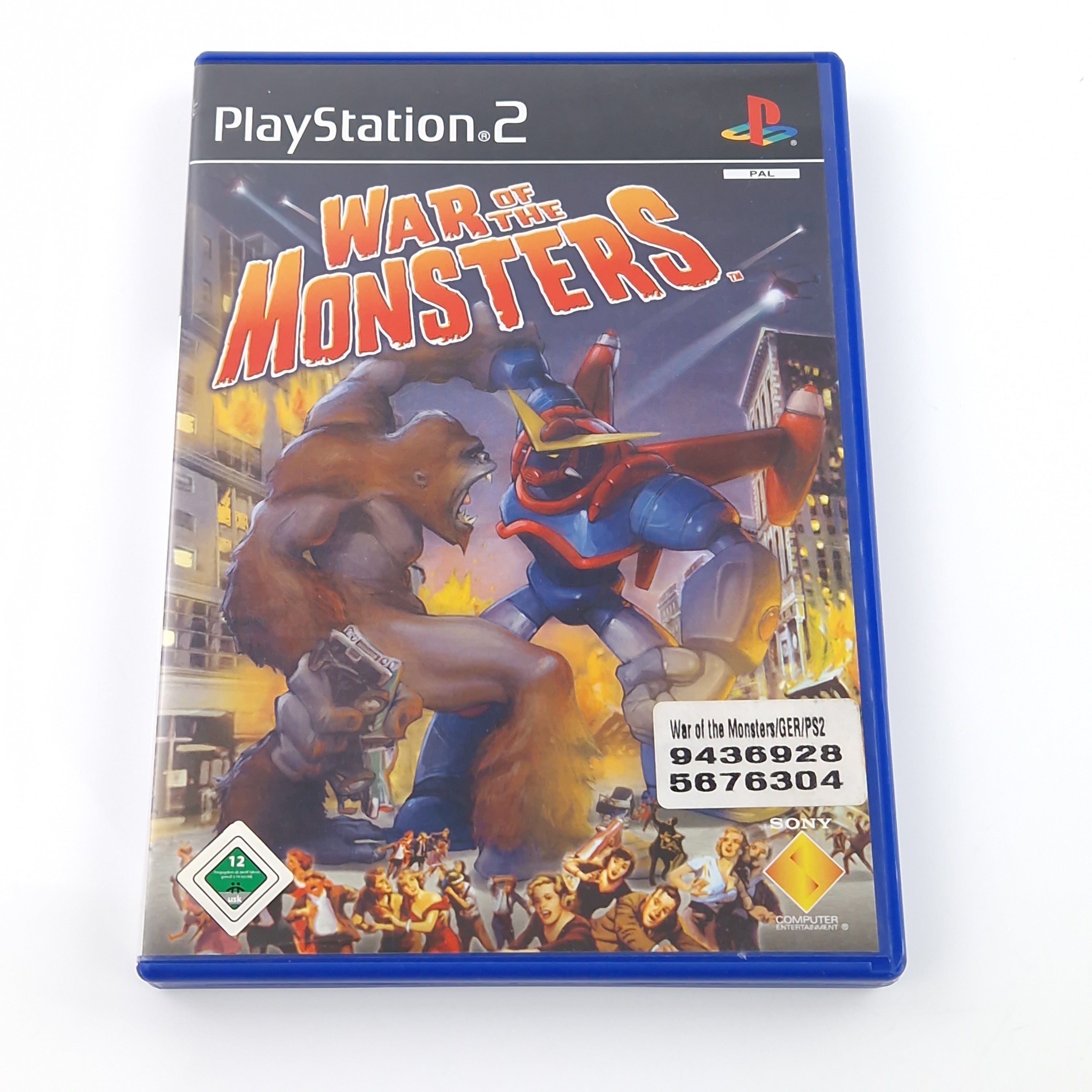 Playstation 2 Spiel – War of the Monsters (PS2 PAL OVP)