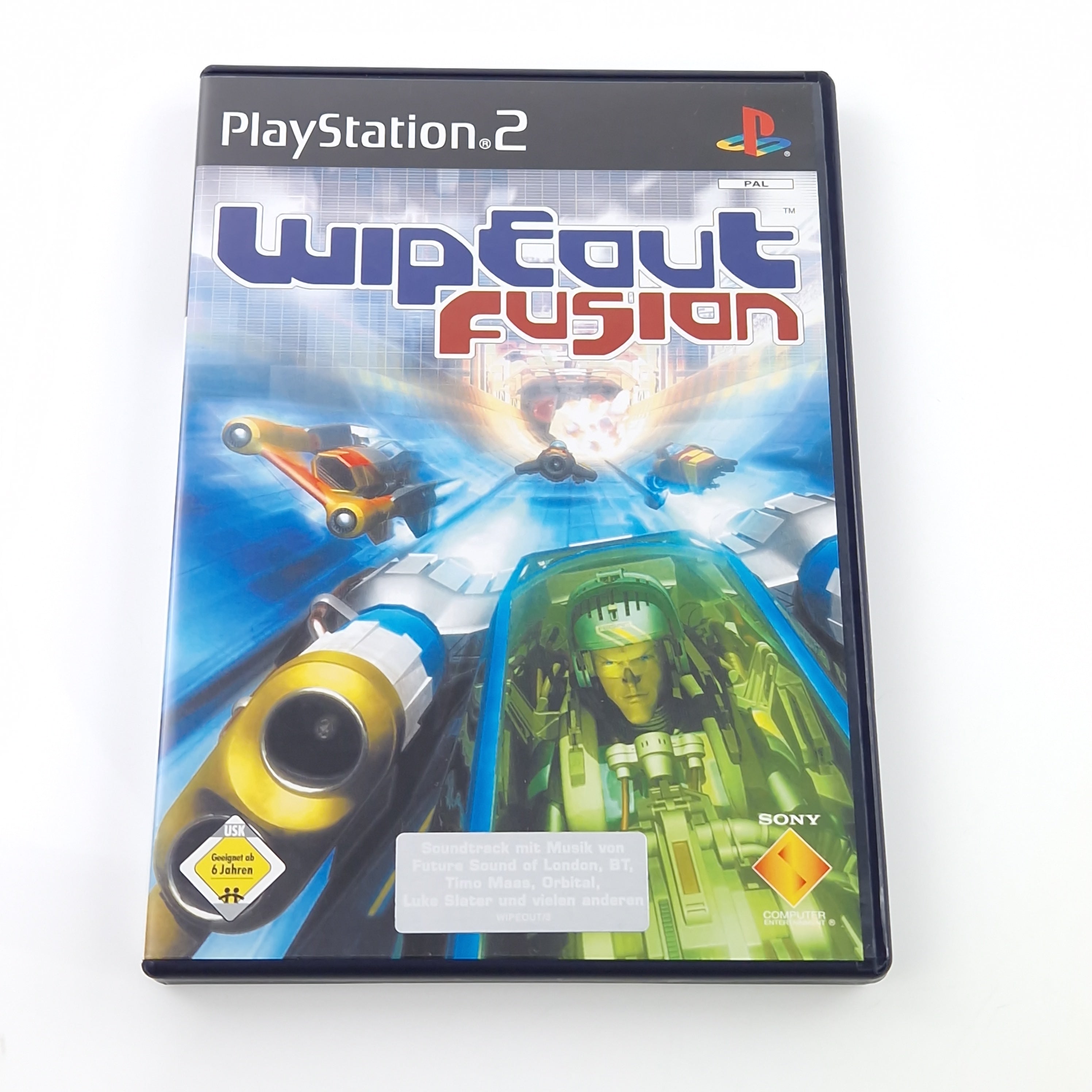 Playstation 2 Spiel – Wipeout Fusion (PS2 OVP PAL)