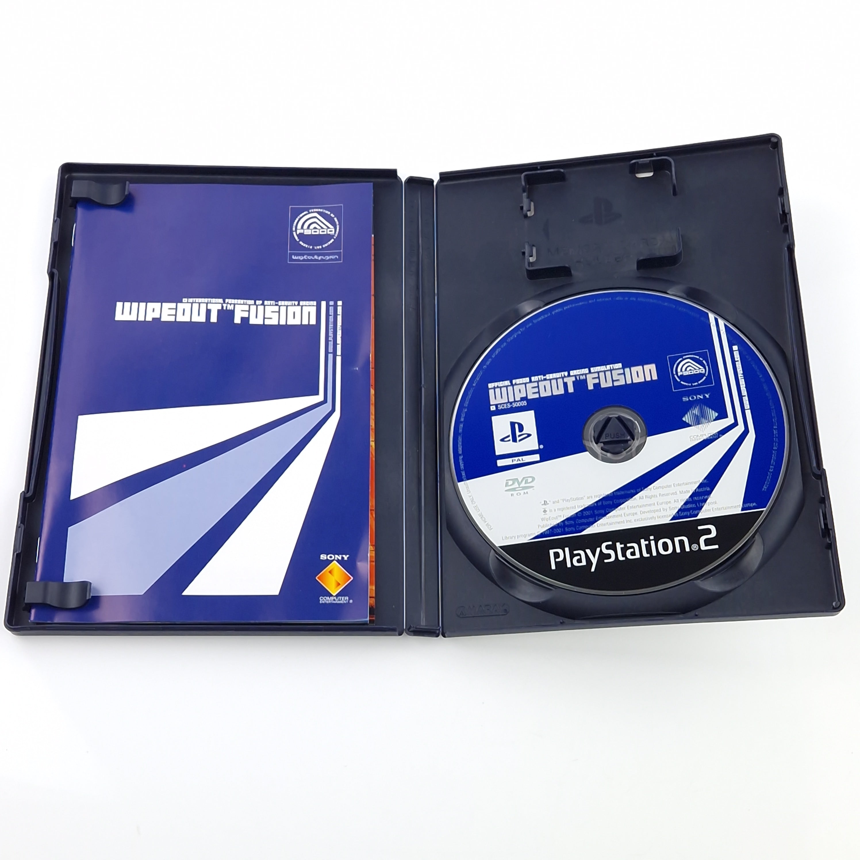 Playstation 2 Spiel – Wipeout Fusion (PS2 OVP PAL)