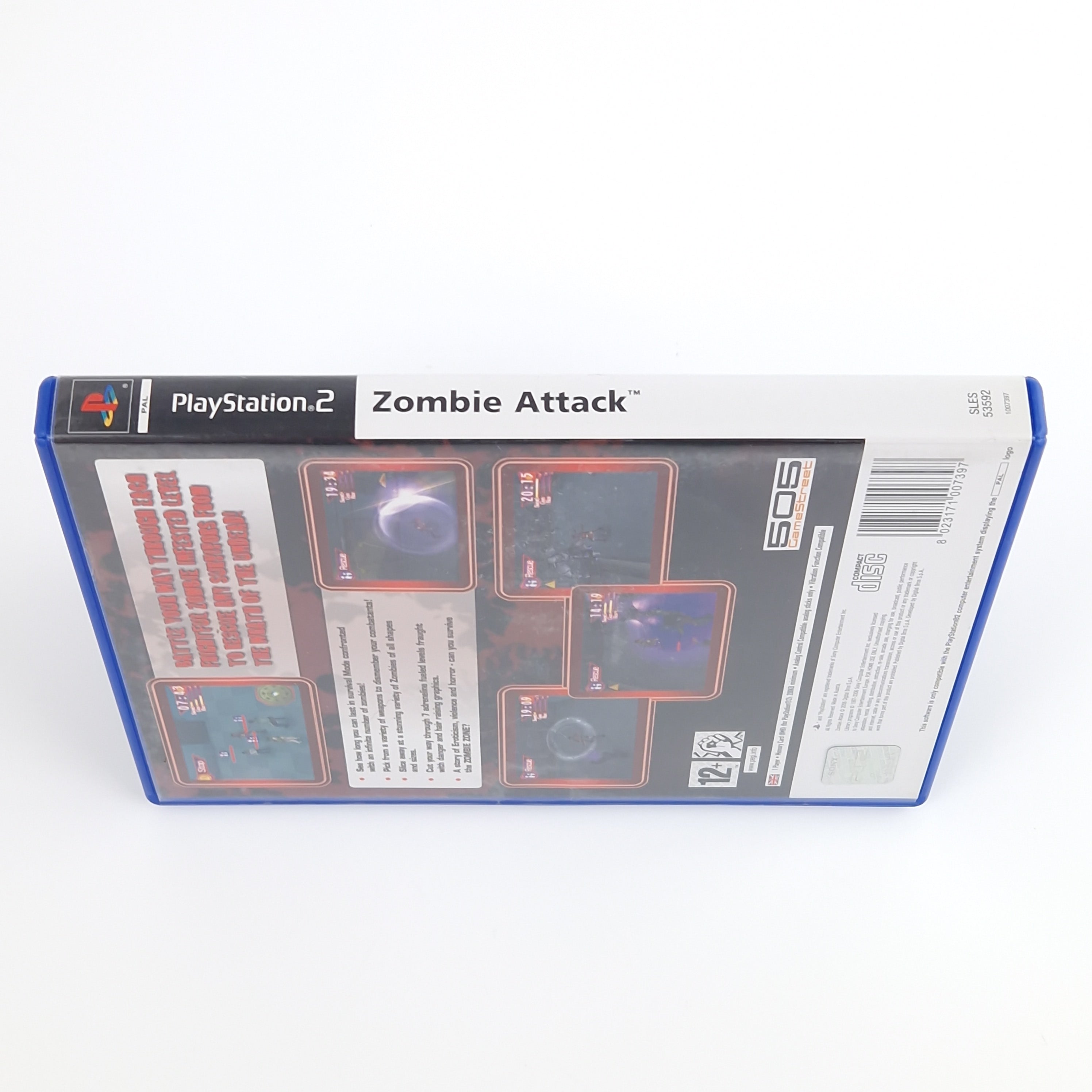 Playstation 2 Spiel – Zombie Attack (PS2 OVP PAL)