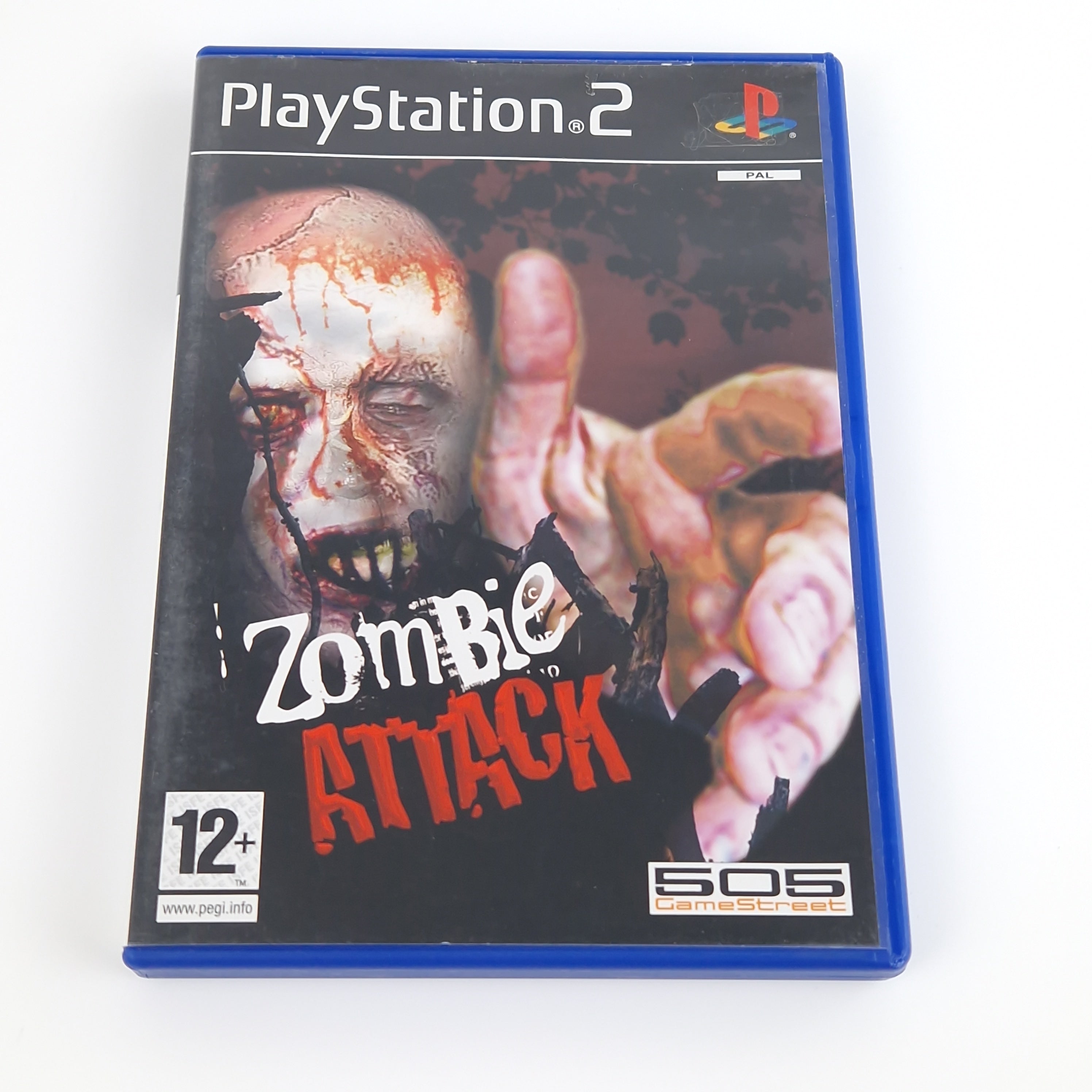 Playstation 2 Spiel – Zombie Attack (PS2 OVP PAL)
