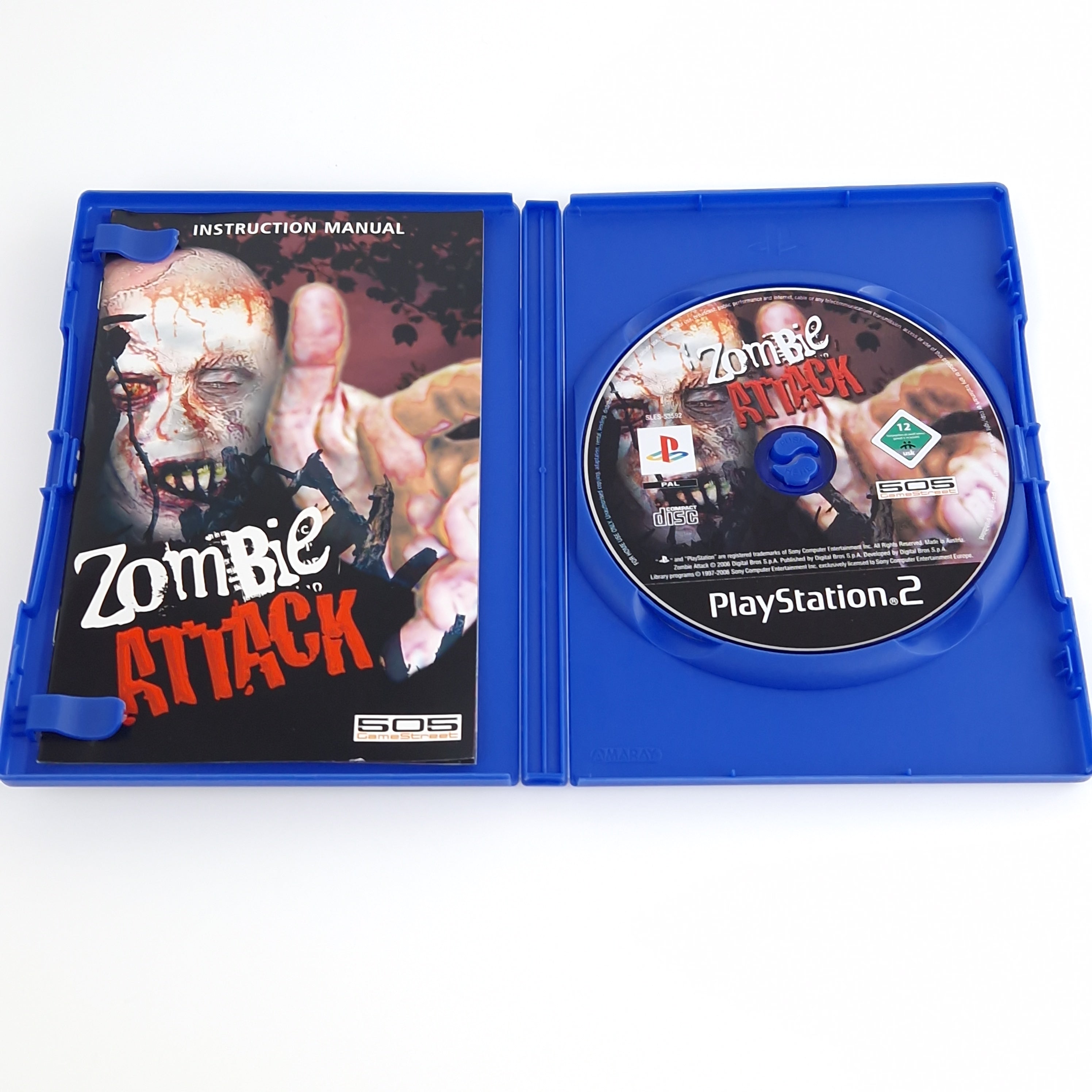 Playstation 2 Spiel – Zombie Attack (PS2 OVP PAL)