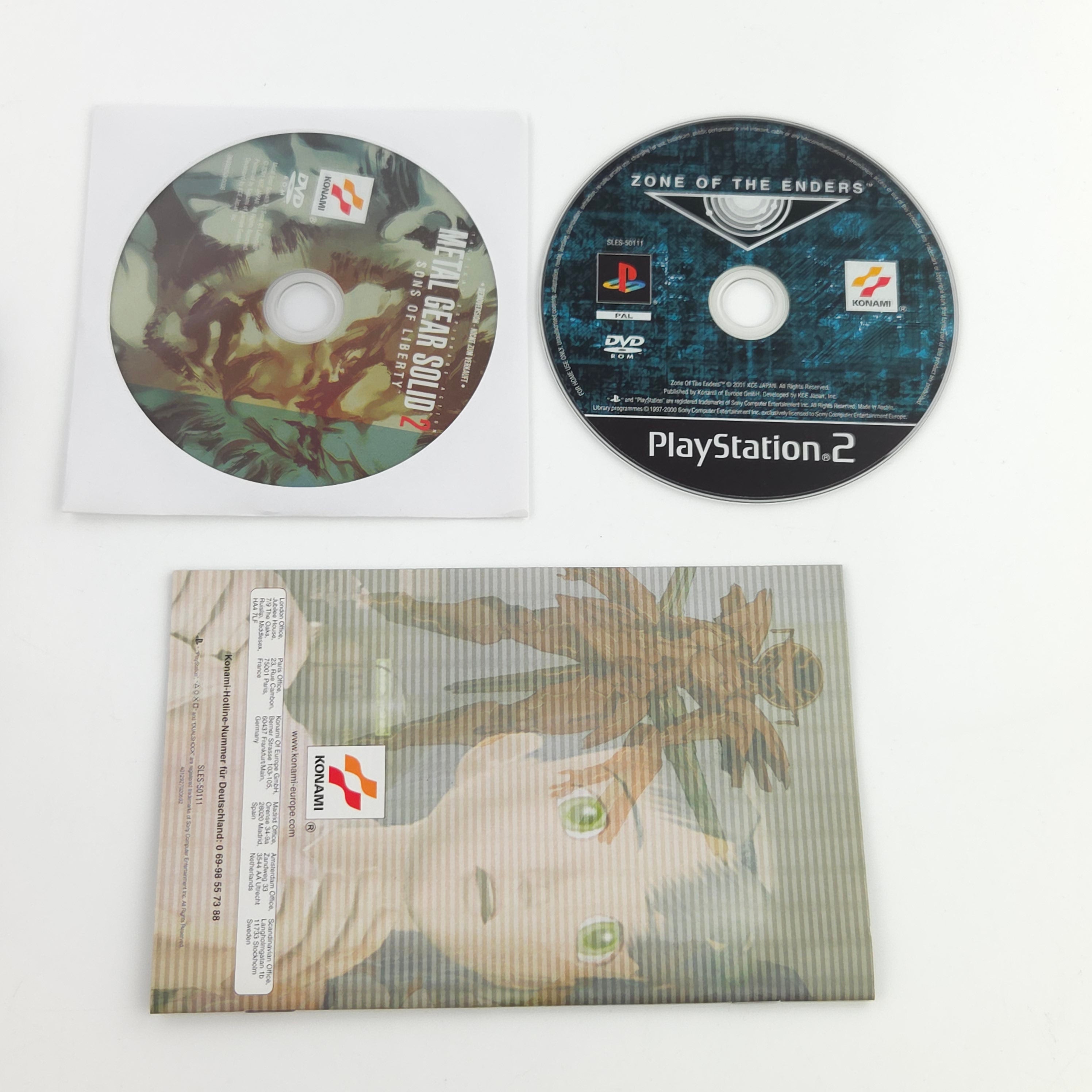 Playstation 2 Spiel – Zone of the Enders + Demo OVP