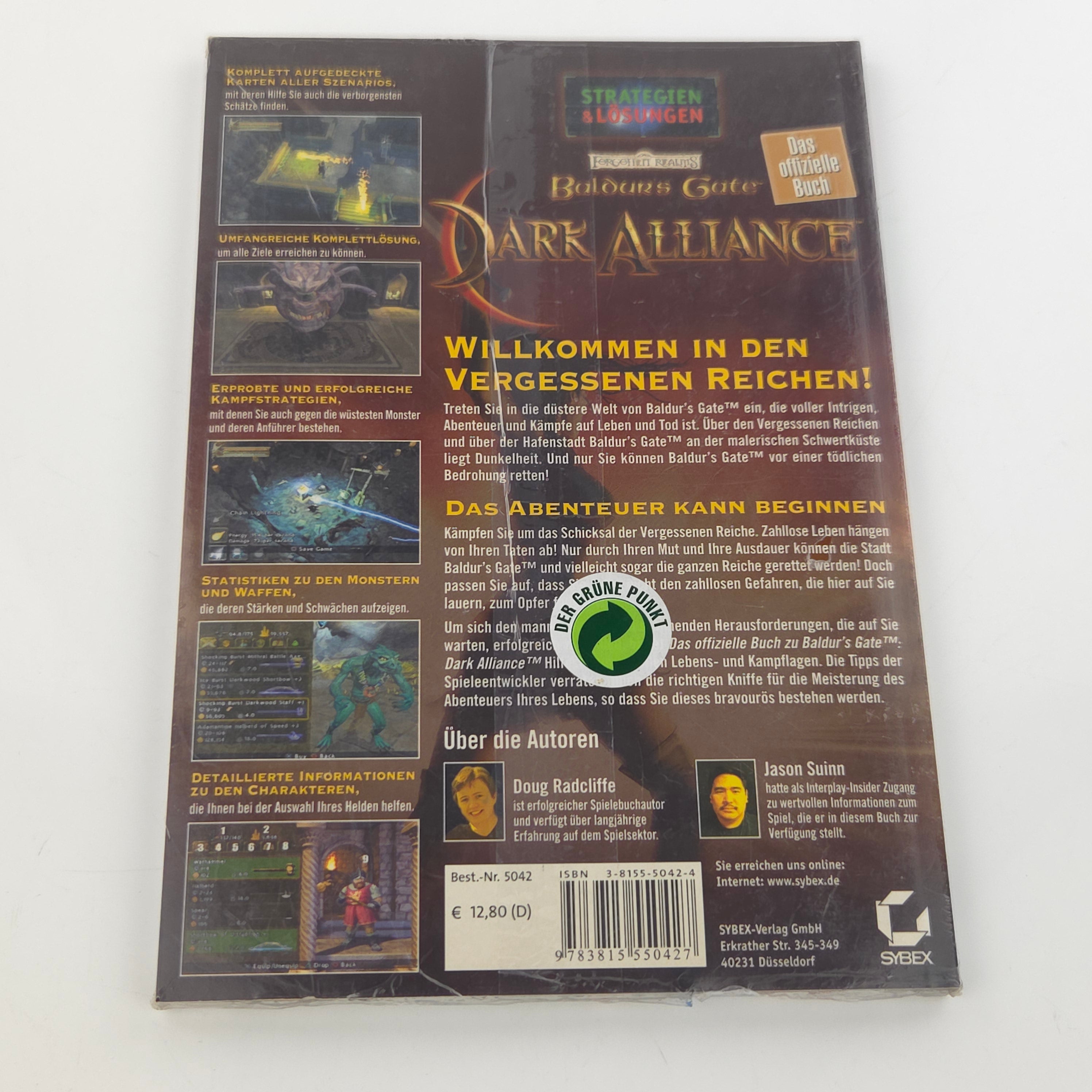 Playstation 2 Spiel – Baldurs Gate Dark Alliance Lösungsbuch Neu