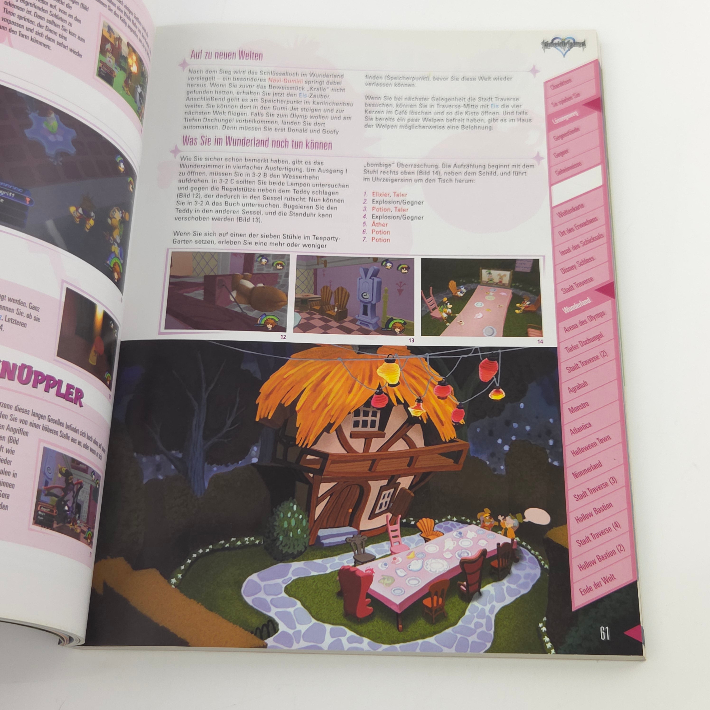 Playstation 2 Spieleberater Disneys Kingdom Hearts PS2 Buch