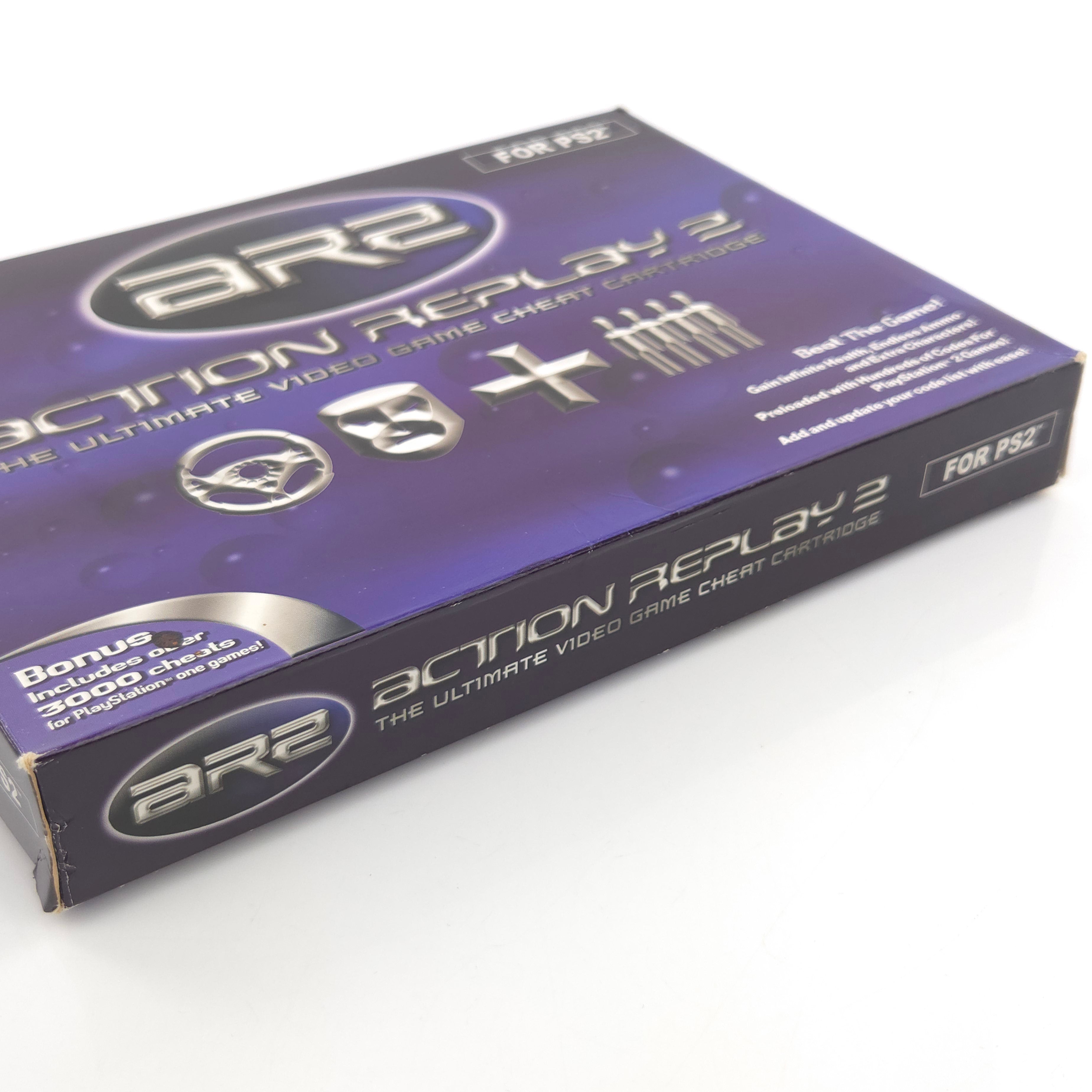 Playstation 2 Zubehör – Action Replay Cheat Cartridge PS2