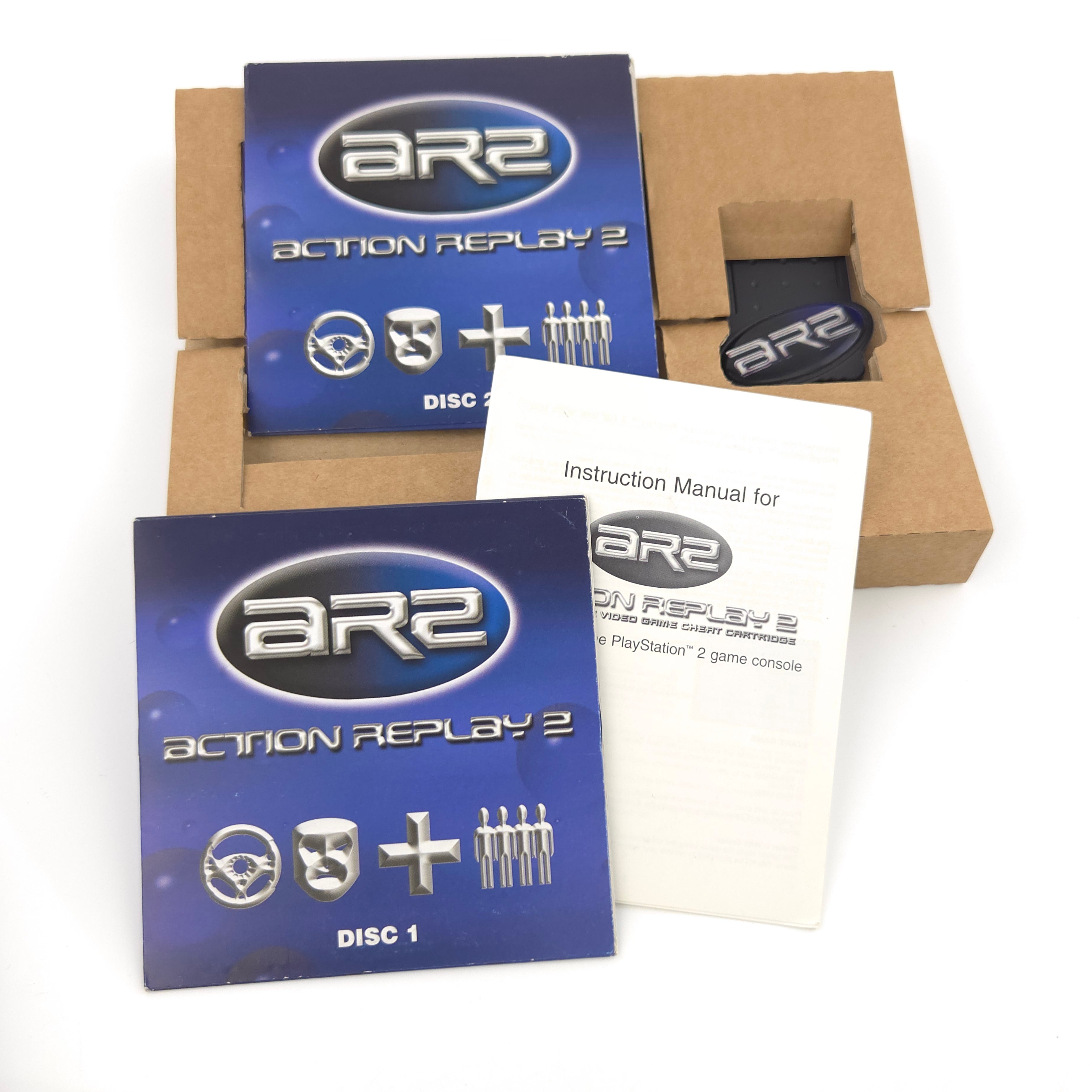 Playstation 2 Zubehör – Action Replay Cheat Cartridge PS2