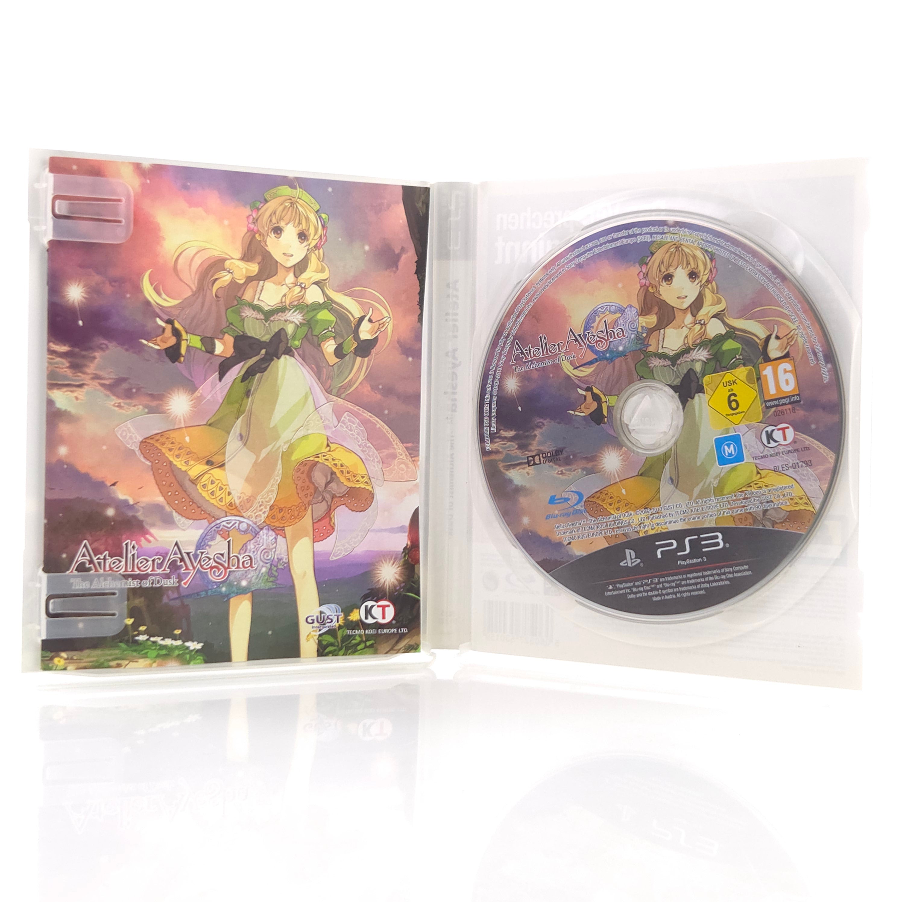 Playstation 3: Atelier Ayesha The Alchemist of Dusk - Sony PS3 OVP (DE PAL)