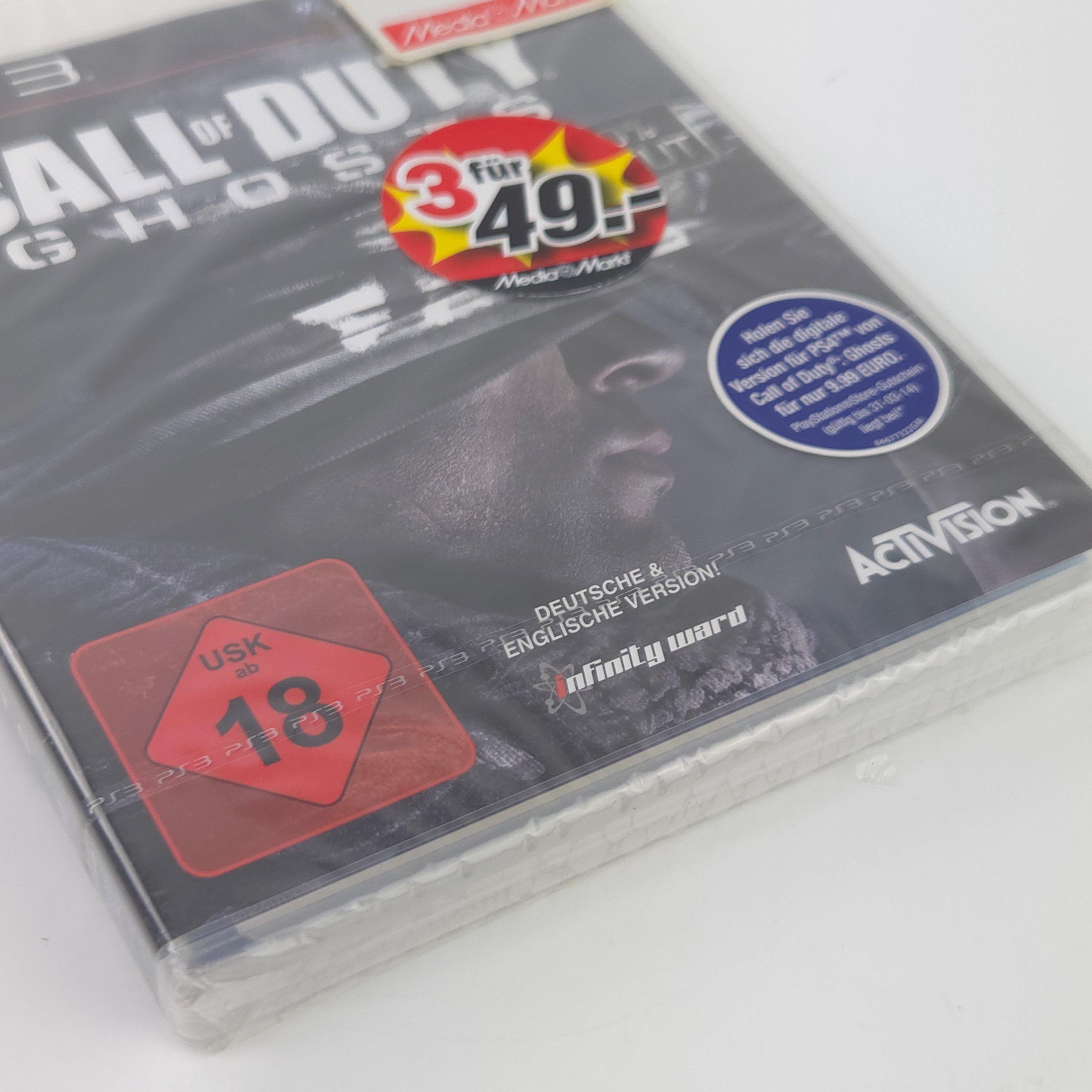 Playstation 3 Spiel Call of Duty Ghosts Neu OVP