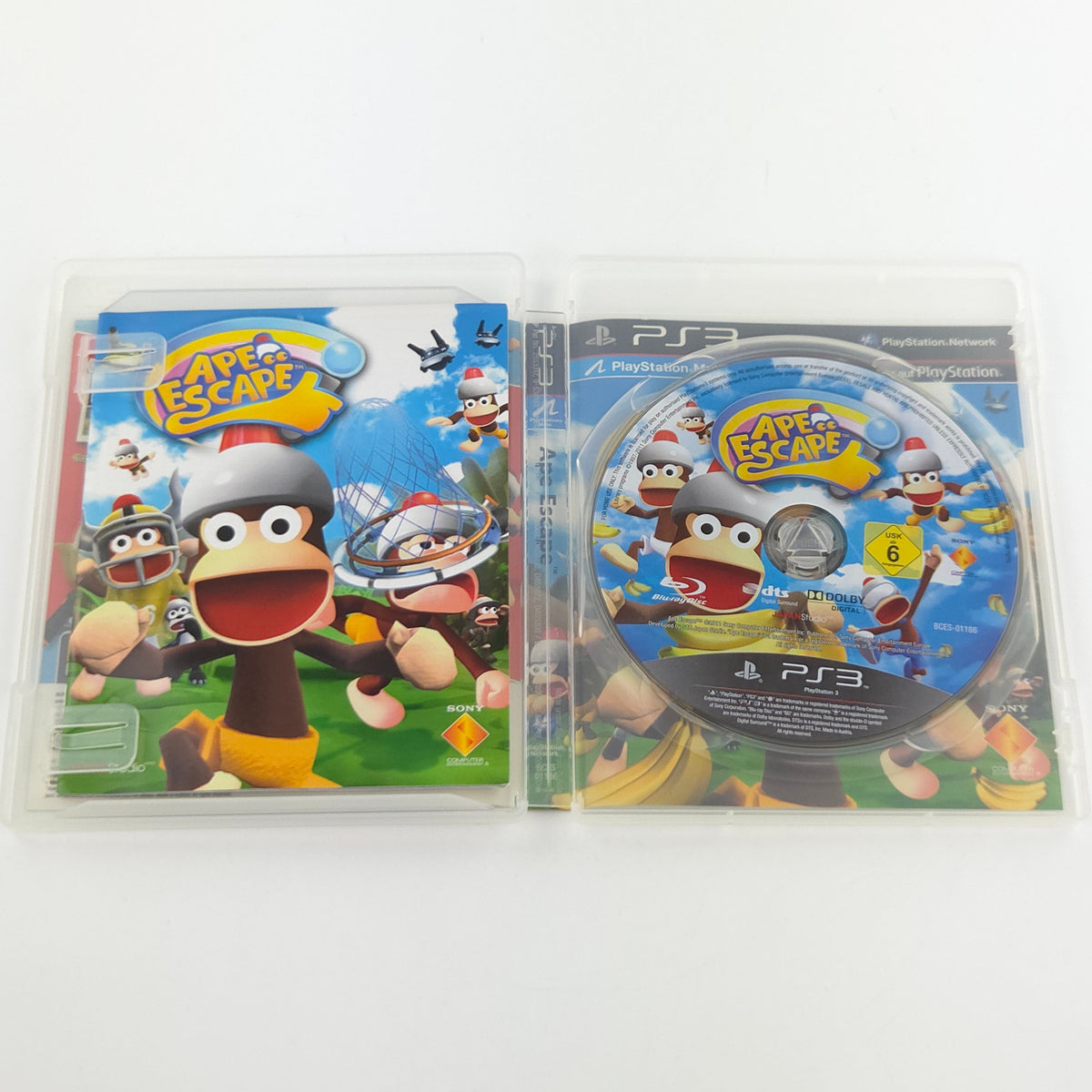 PlayStation 3 Spiel Ape Escape OVP PAL