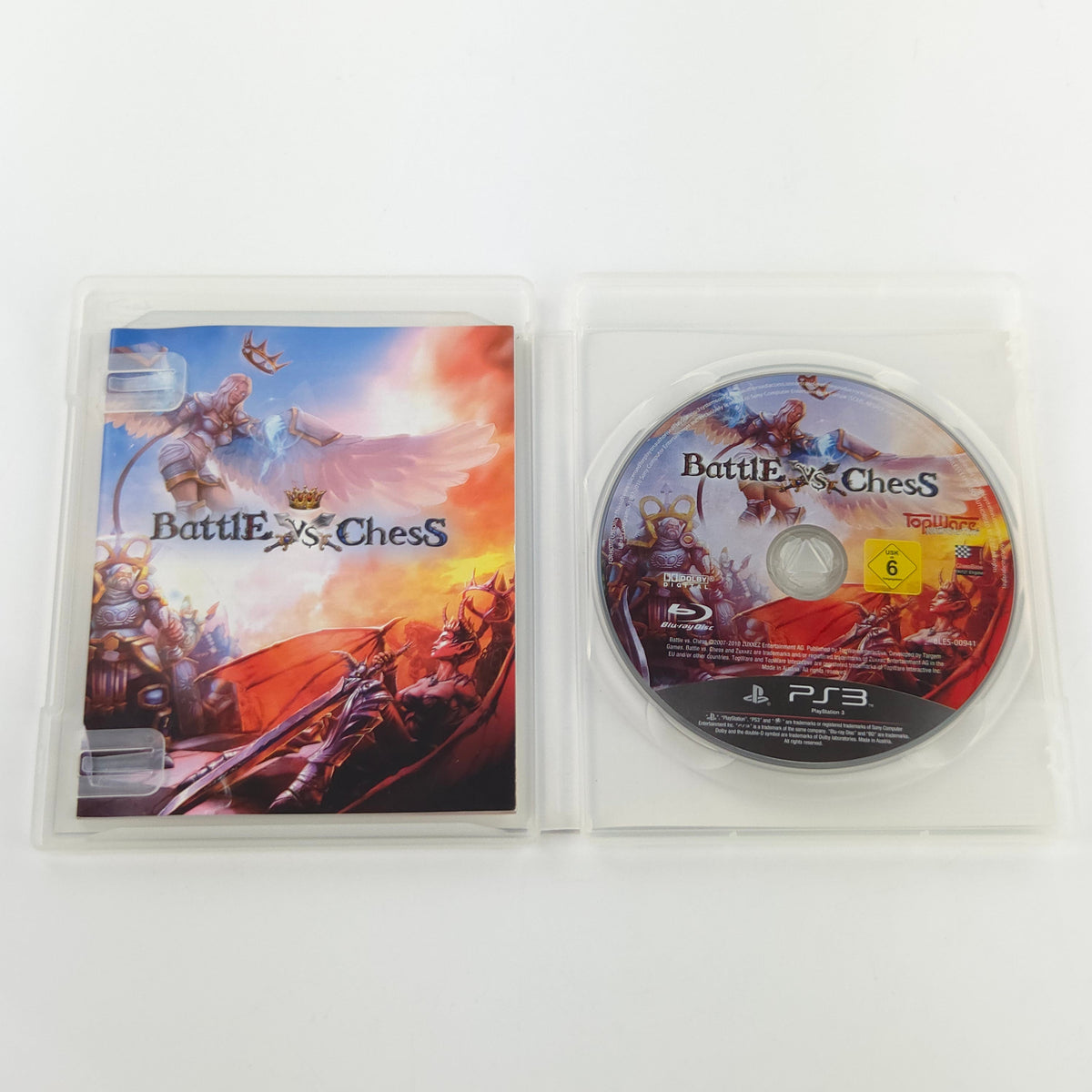 Playstation 3 Spiel Battle VS Chess OVP PAL