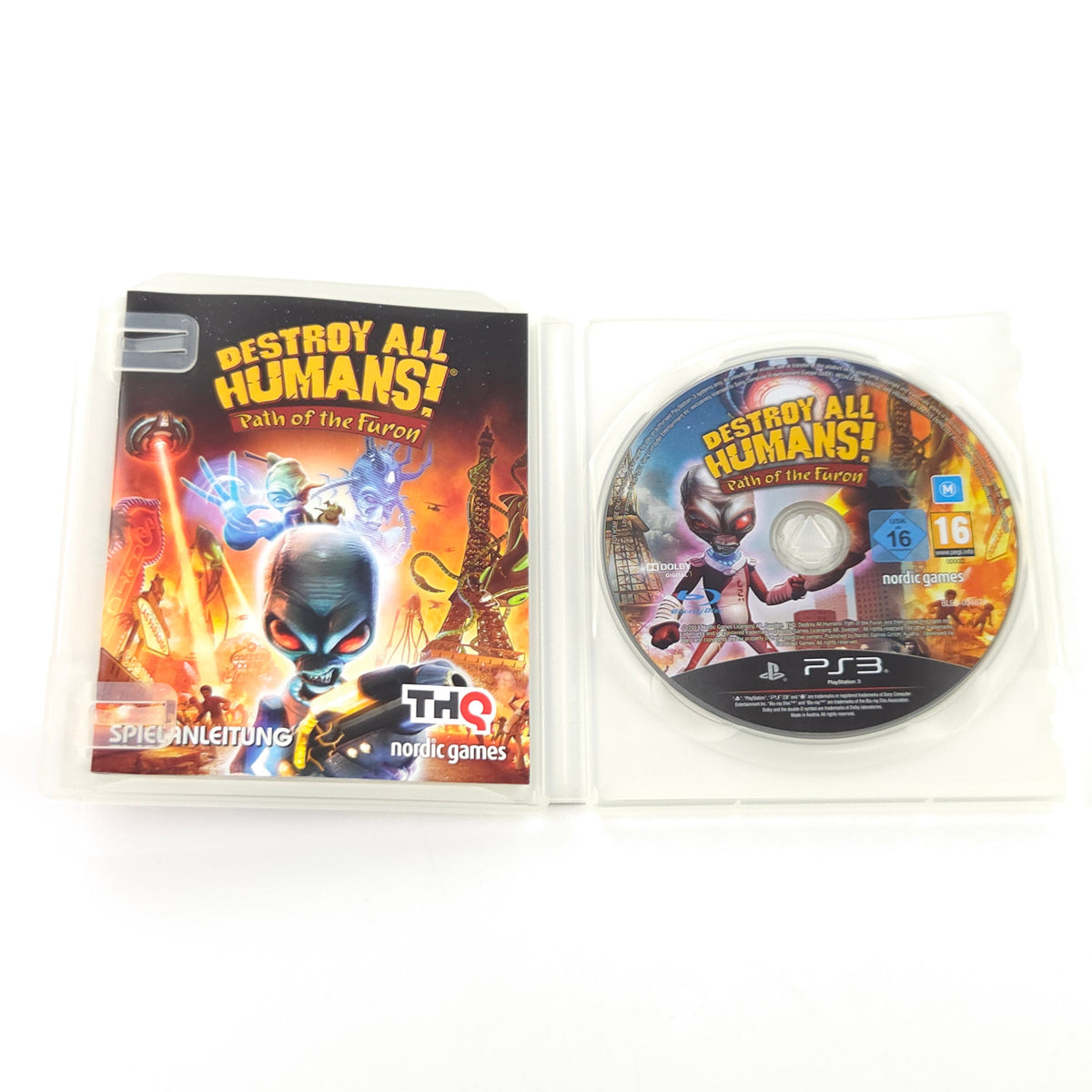 Playstation 3 Spiel Destroy All Humans Path of the Furon OVP