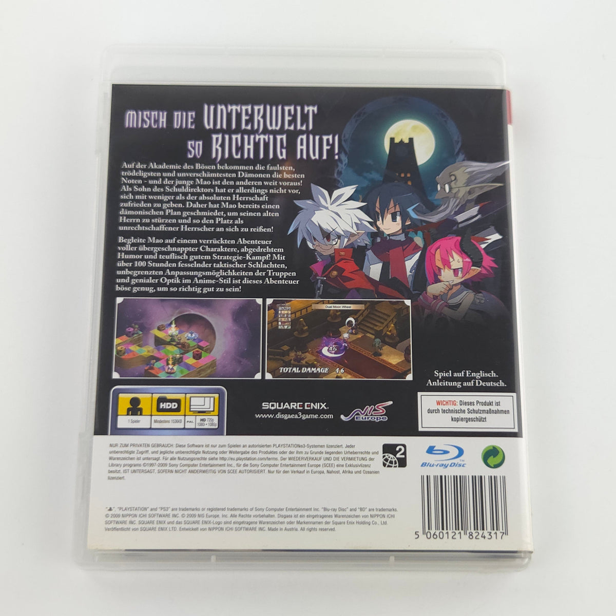 PlayStation 3 Spiel Disgaea 3 OVP PAL