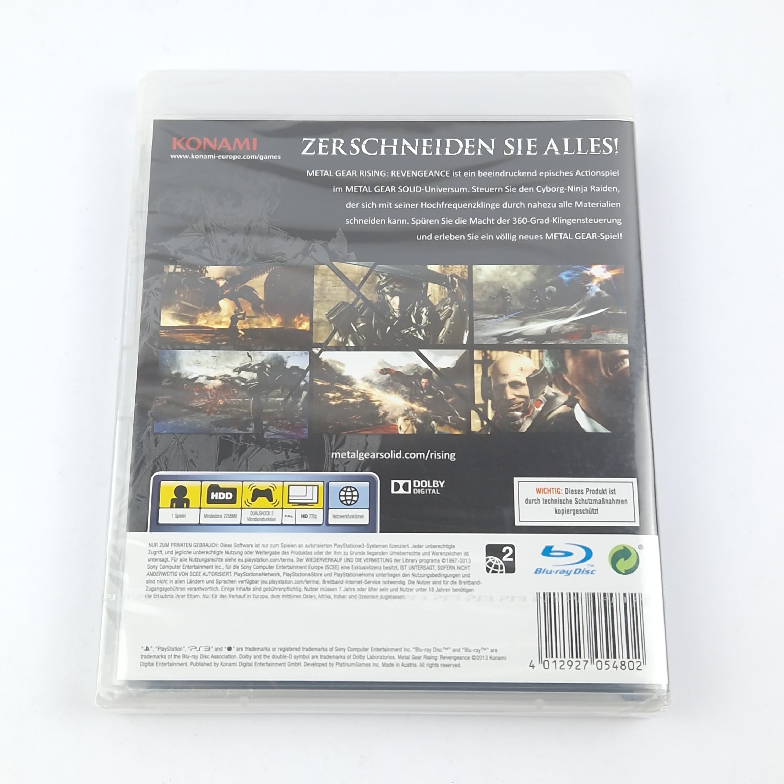 Playstation 3 Spiel – Metal Gear Rising Revengeance Neu