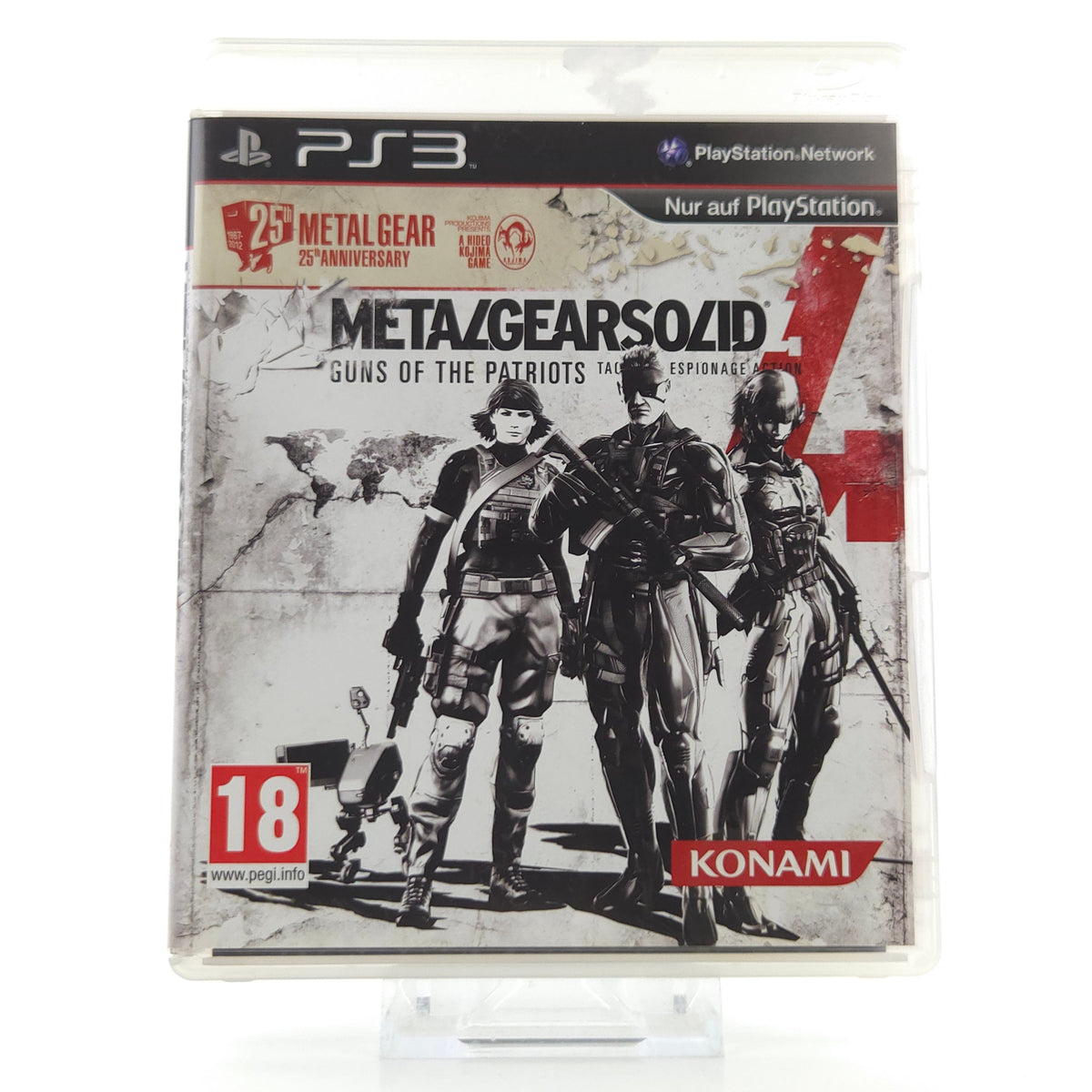 PlayStation 3 Spiel Metal Gear Solid 4 USK 18 OVP