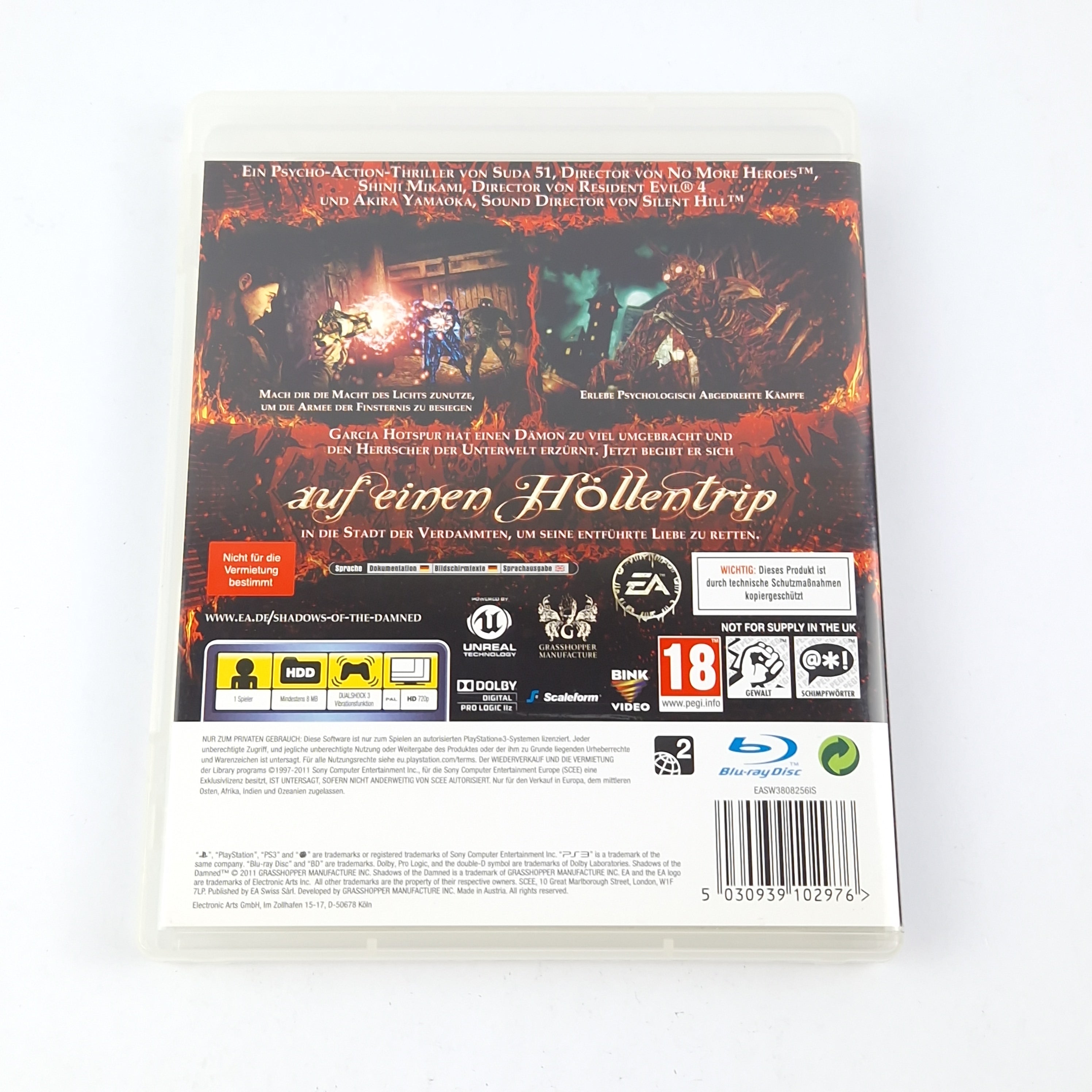 Playstation 3 Spiel – Shadows of the Damned OVP USK18