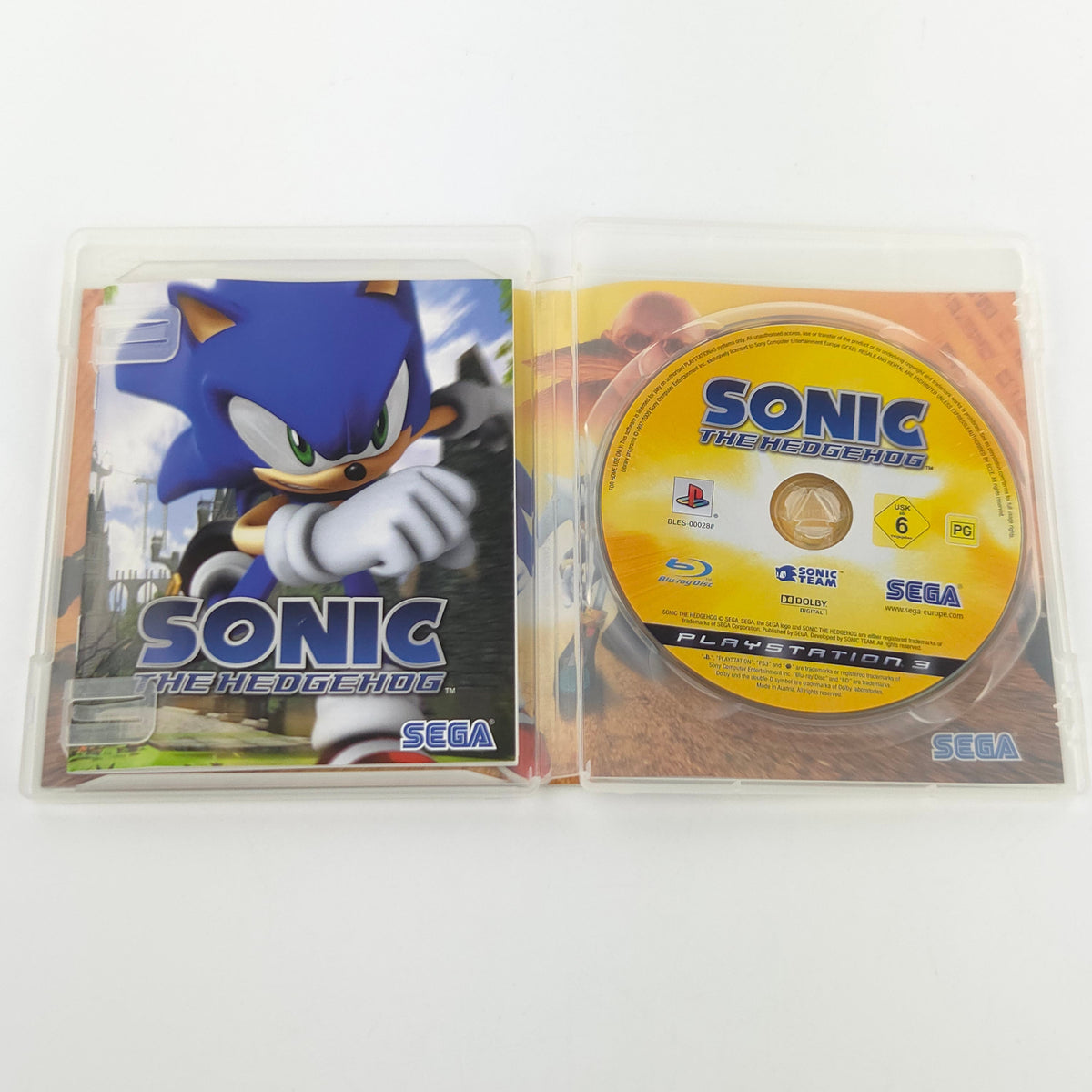 Playstation 3 Spiel Sonic The Hedgehog OVP