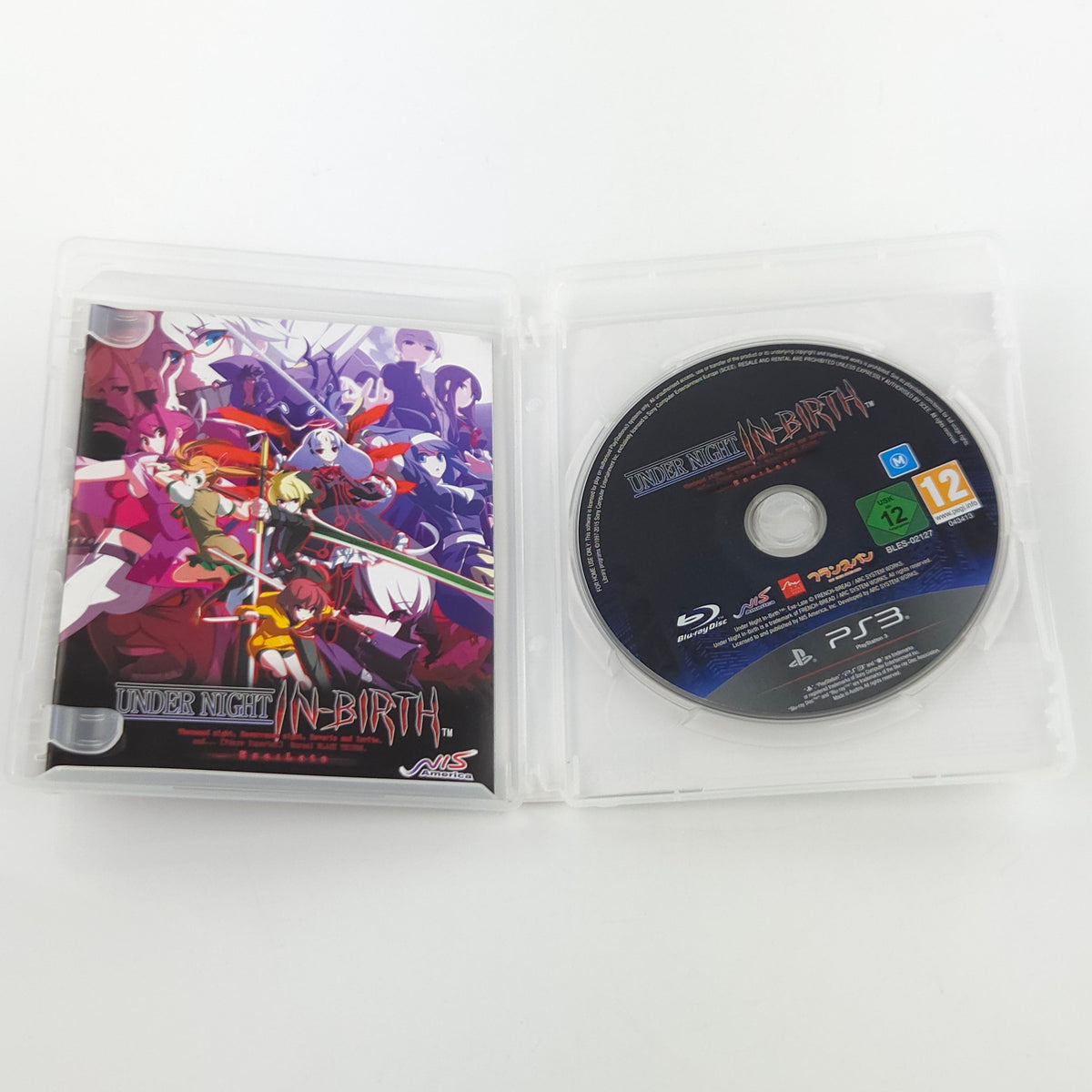 PlayStation 3 Spiel Under Night In Birth OVP