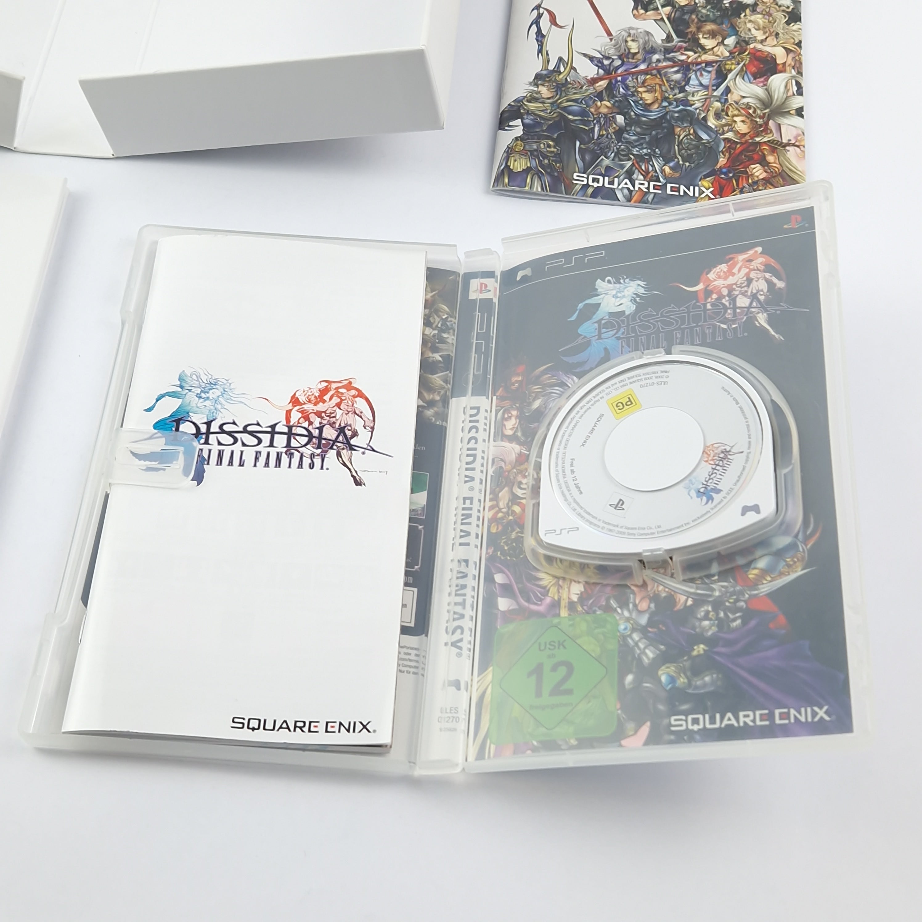 Playstation Portable Spiel – Dissidia Final Fantasy + Guide PSP