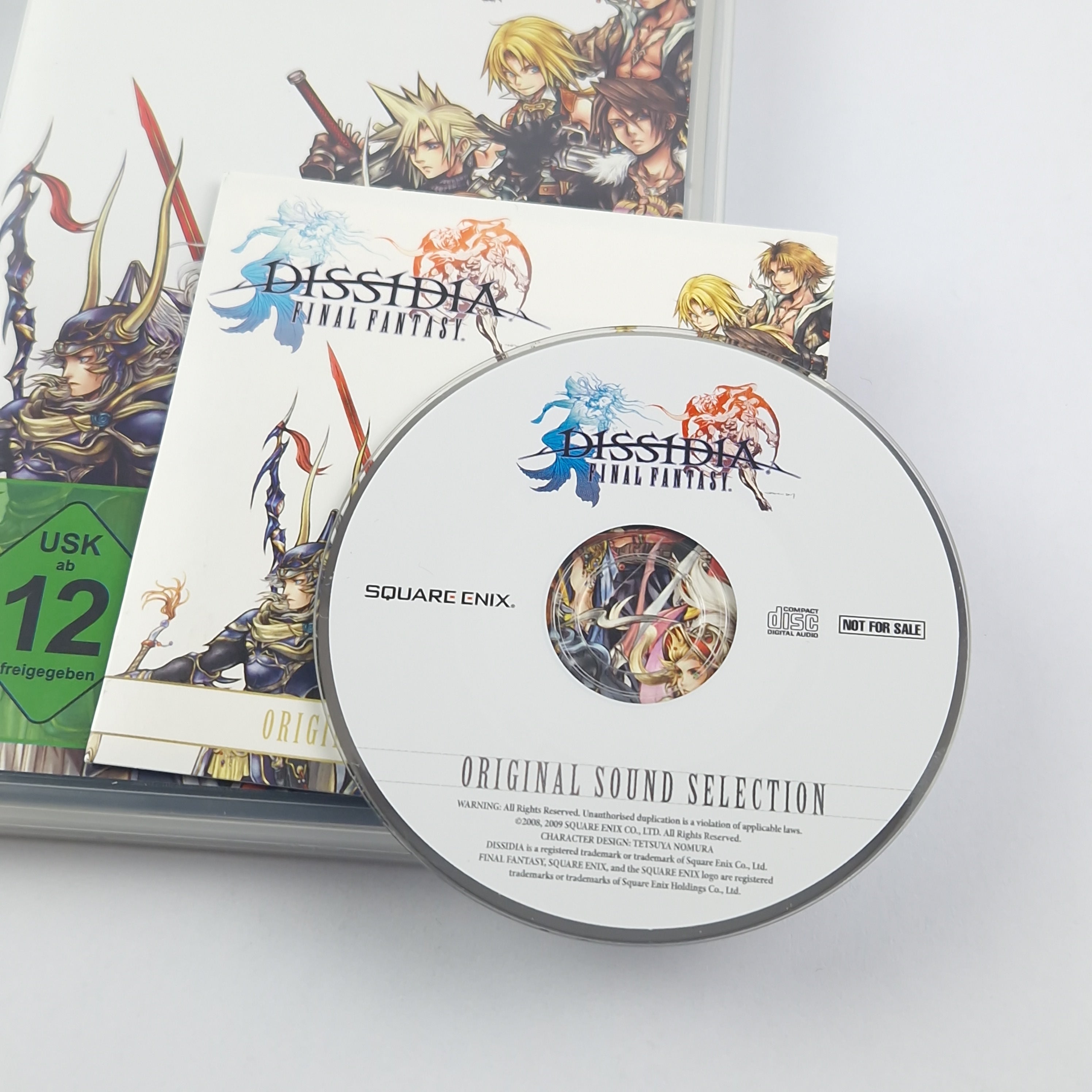 Playstation Portable Spiel – Dissidia Final Fantasy + Guide PSP
