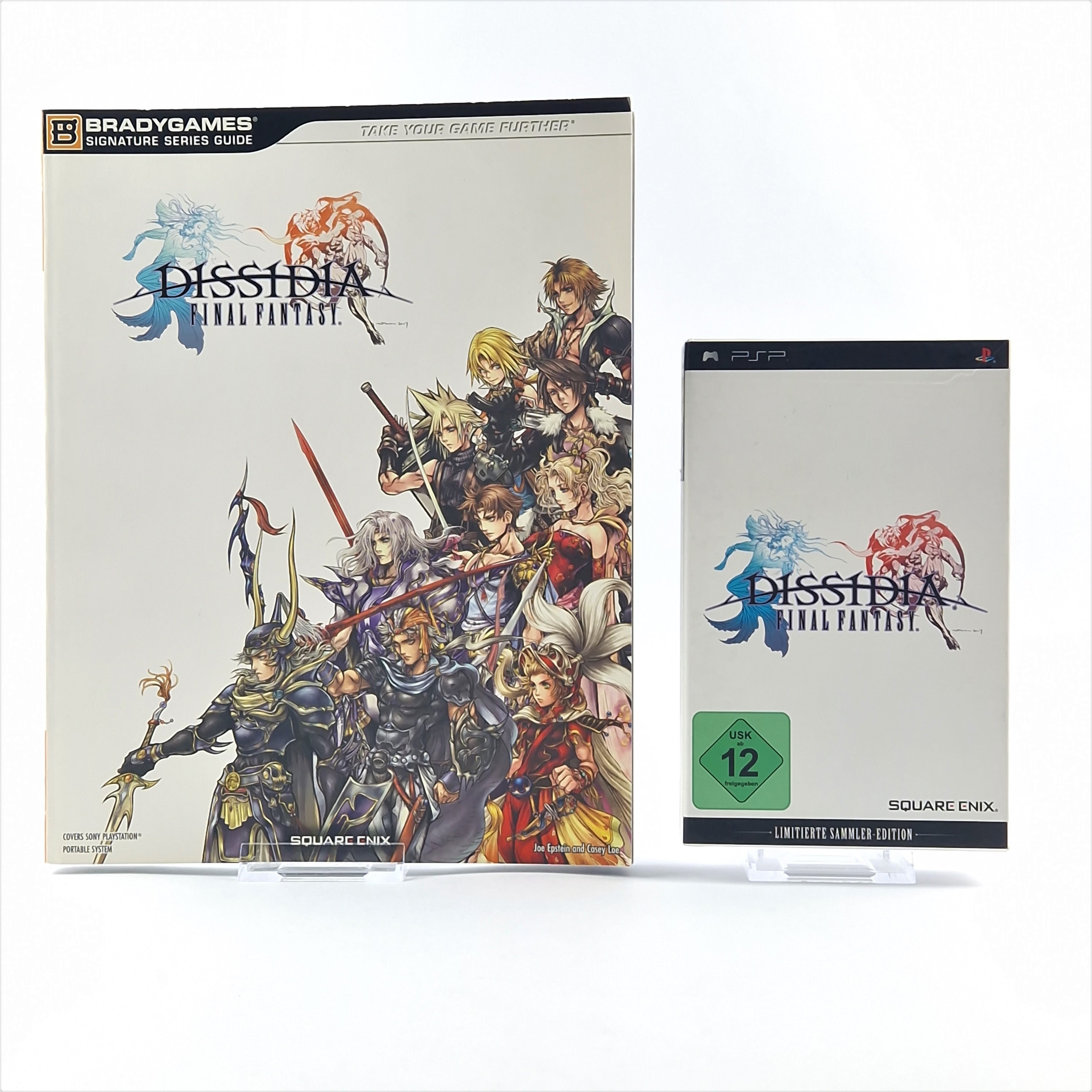 Playstation Portable Spiel – Dissidia Final Fantasy + Guide PSP